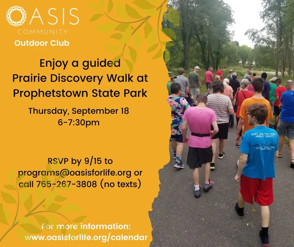 Outdoor Club Prophetstown Walk