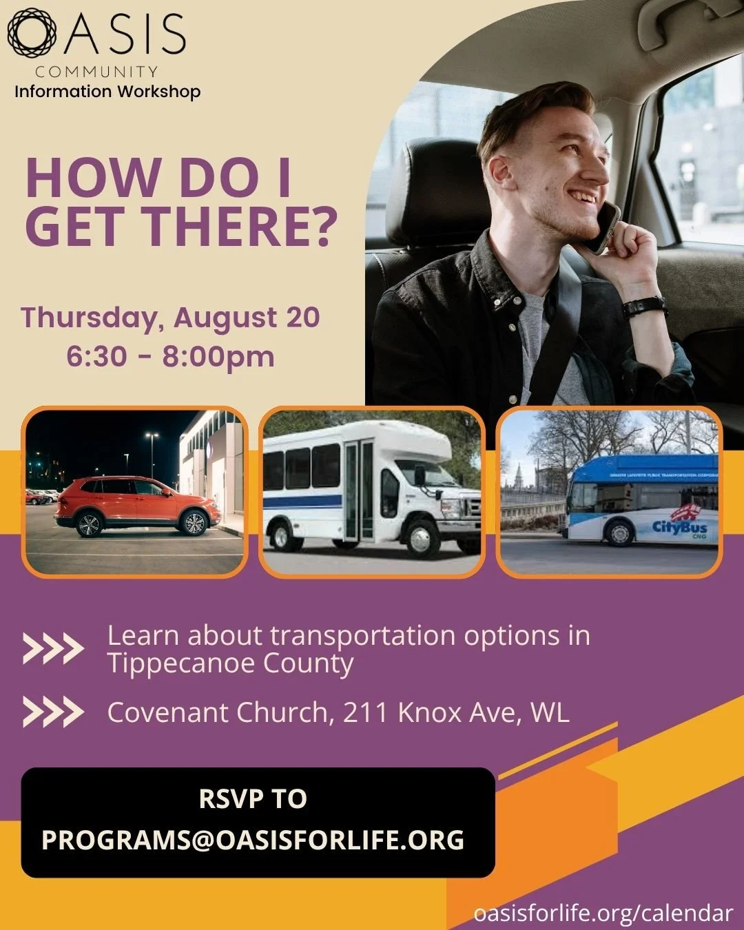 Transportation Options in Tippecanoe County