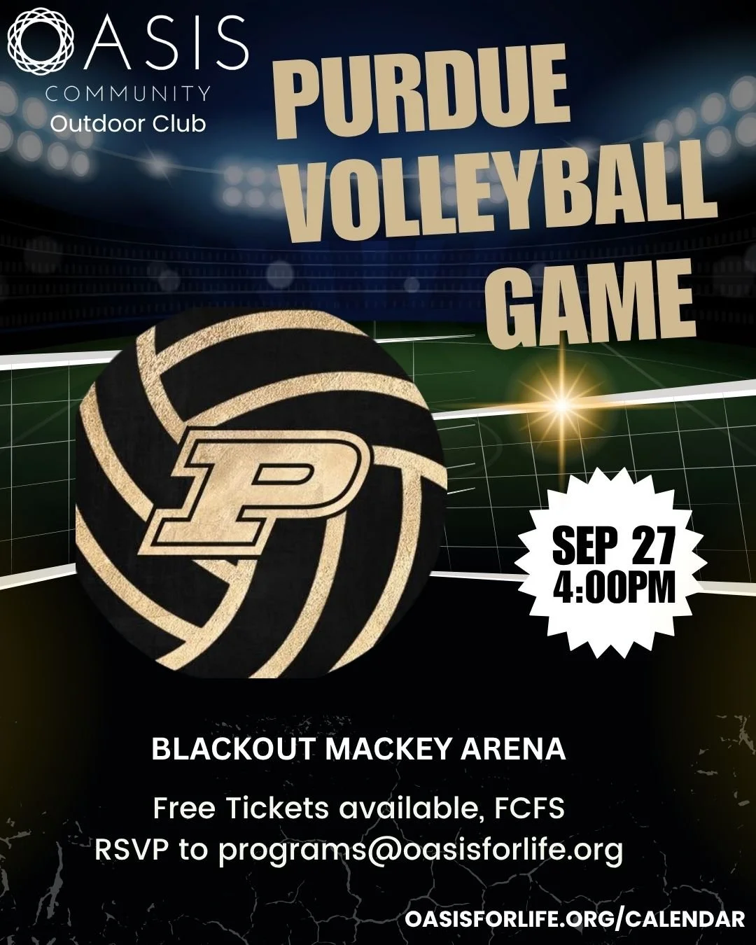 Purdue Women’s Volleyball Game