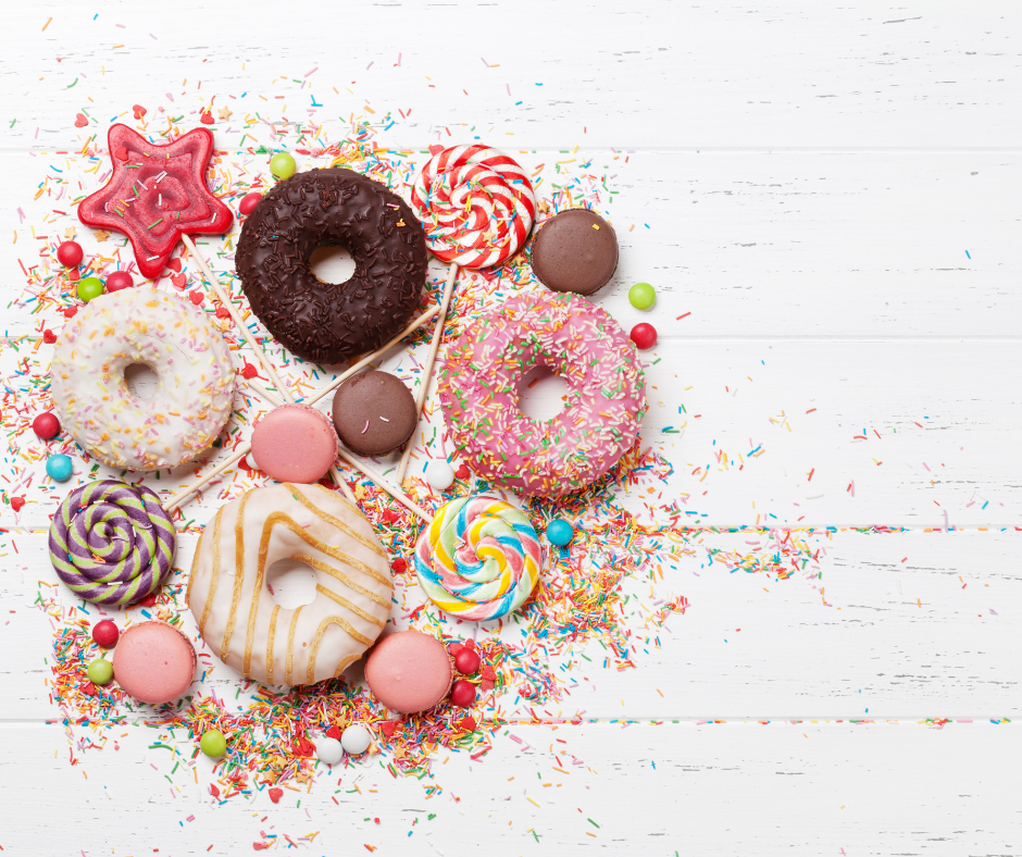 Let them eat sweets.