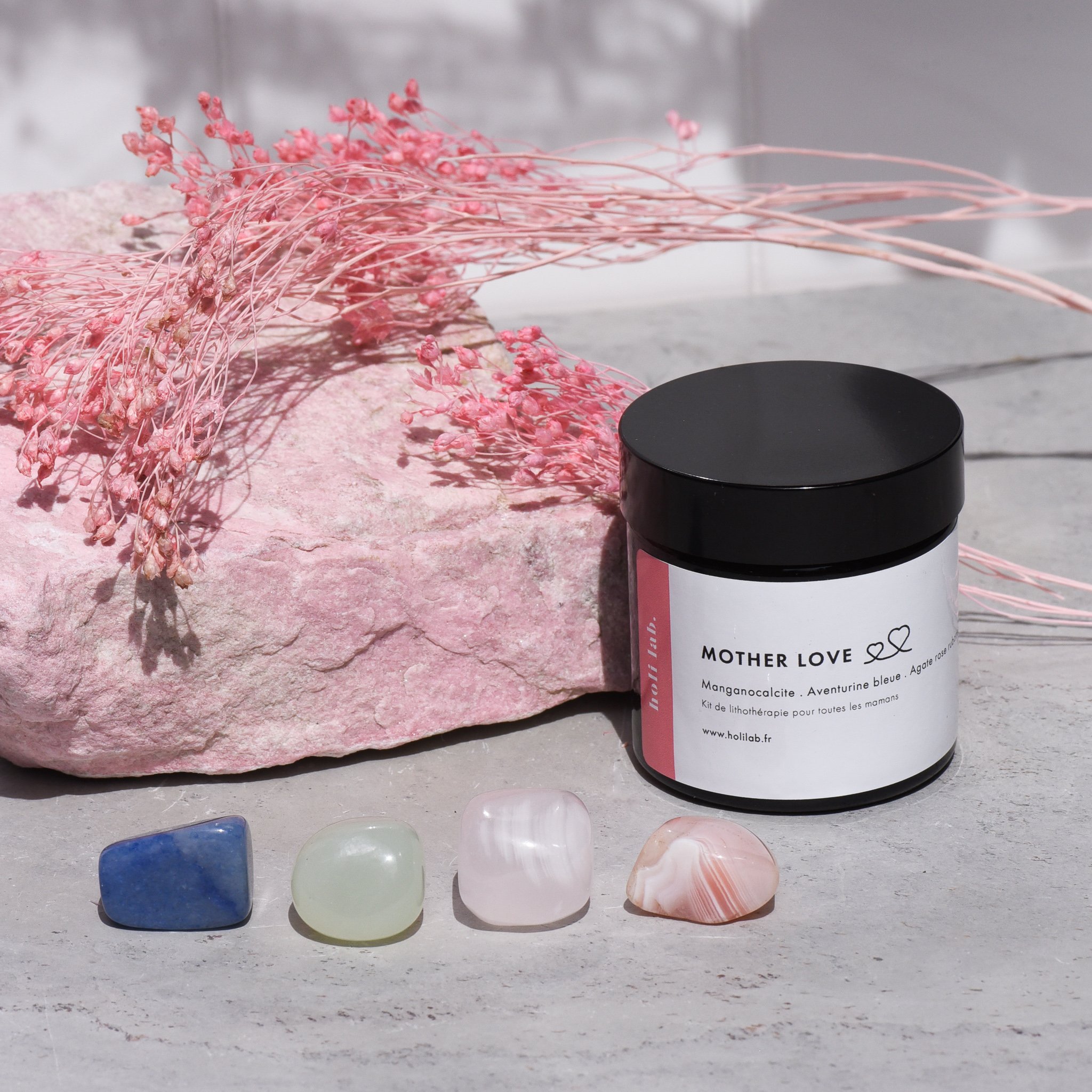 Mother's Love - Kit de lithothérapie d'intention pour toutes les mamans