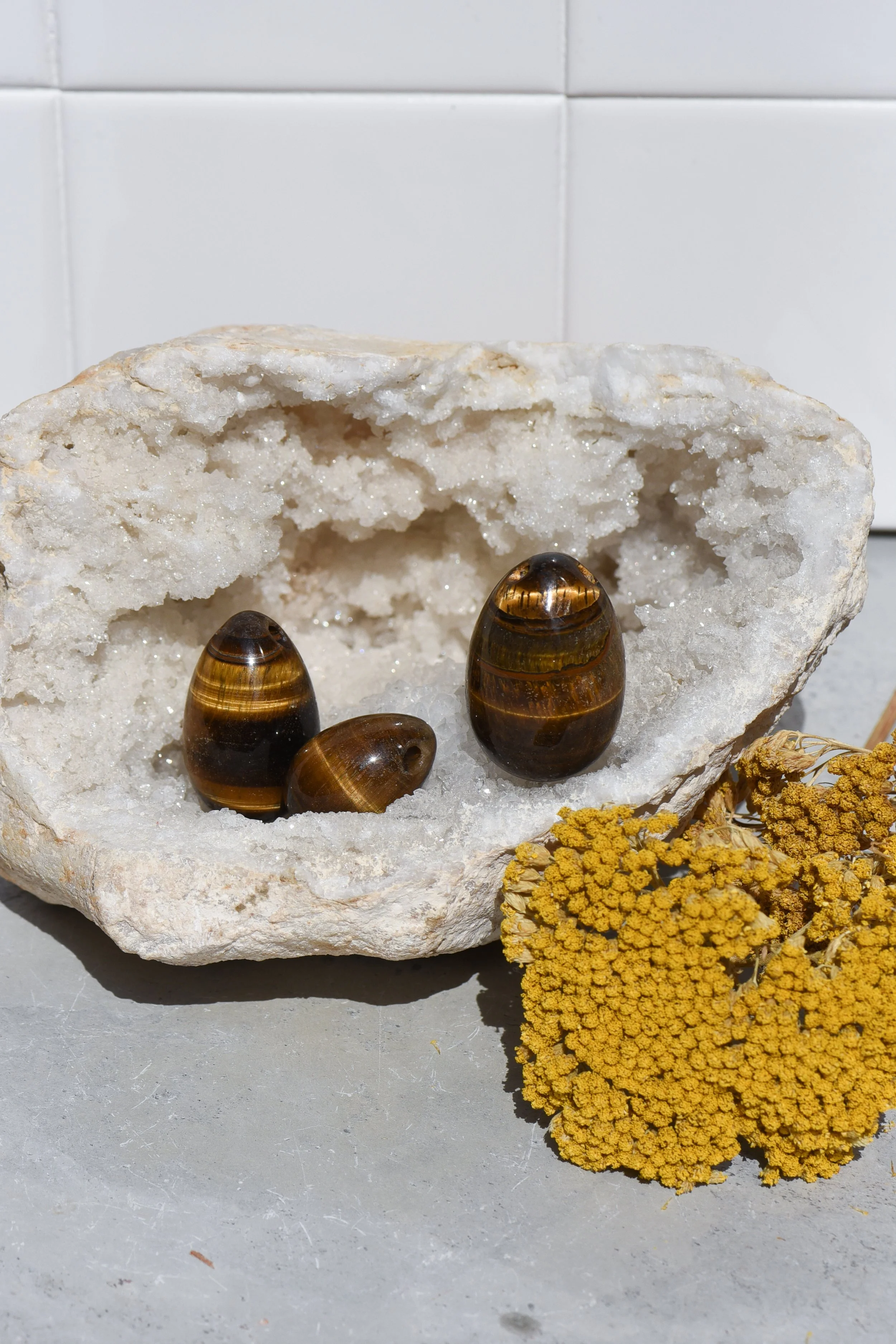 Oeuf Yoni Oeil de tigre