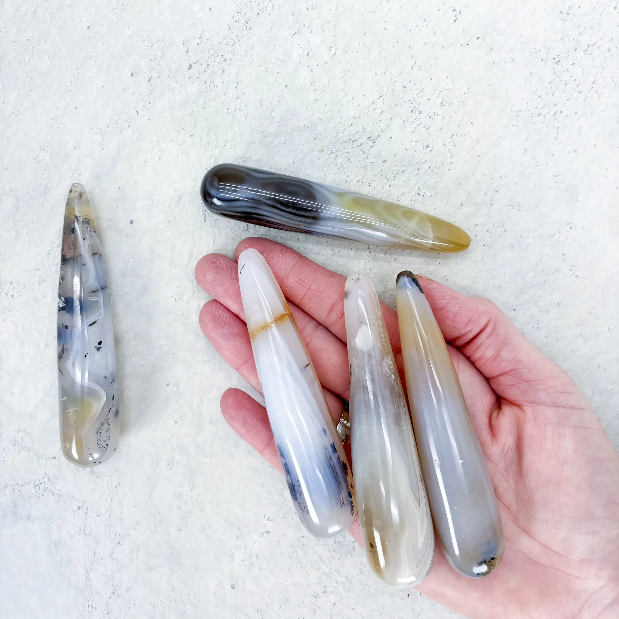 Baton de massage Agate Fougère