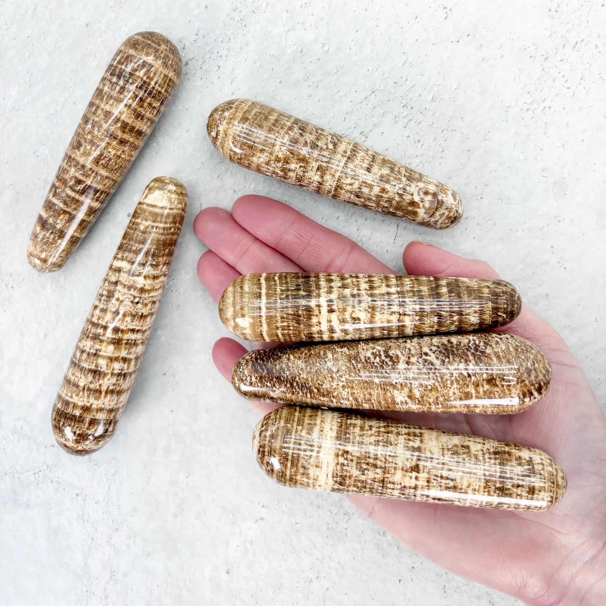 Baton de massage Aragonite