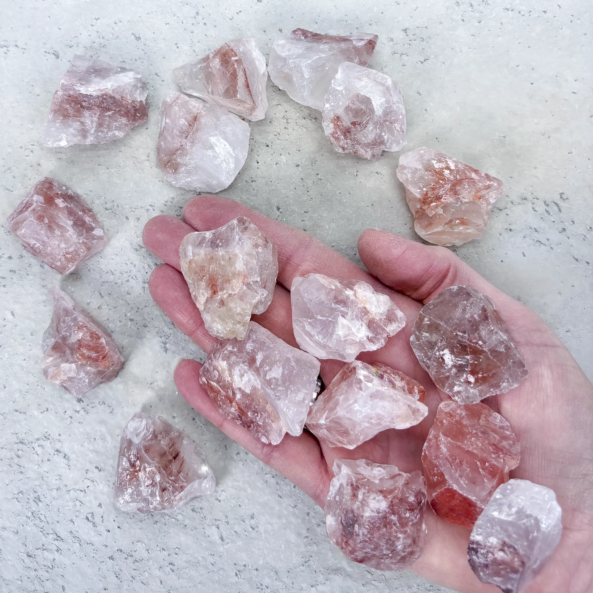 QUARTZ HEMATOIDE BRUT