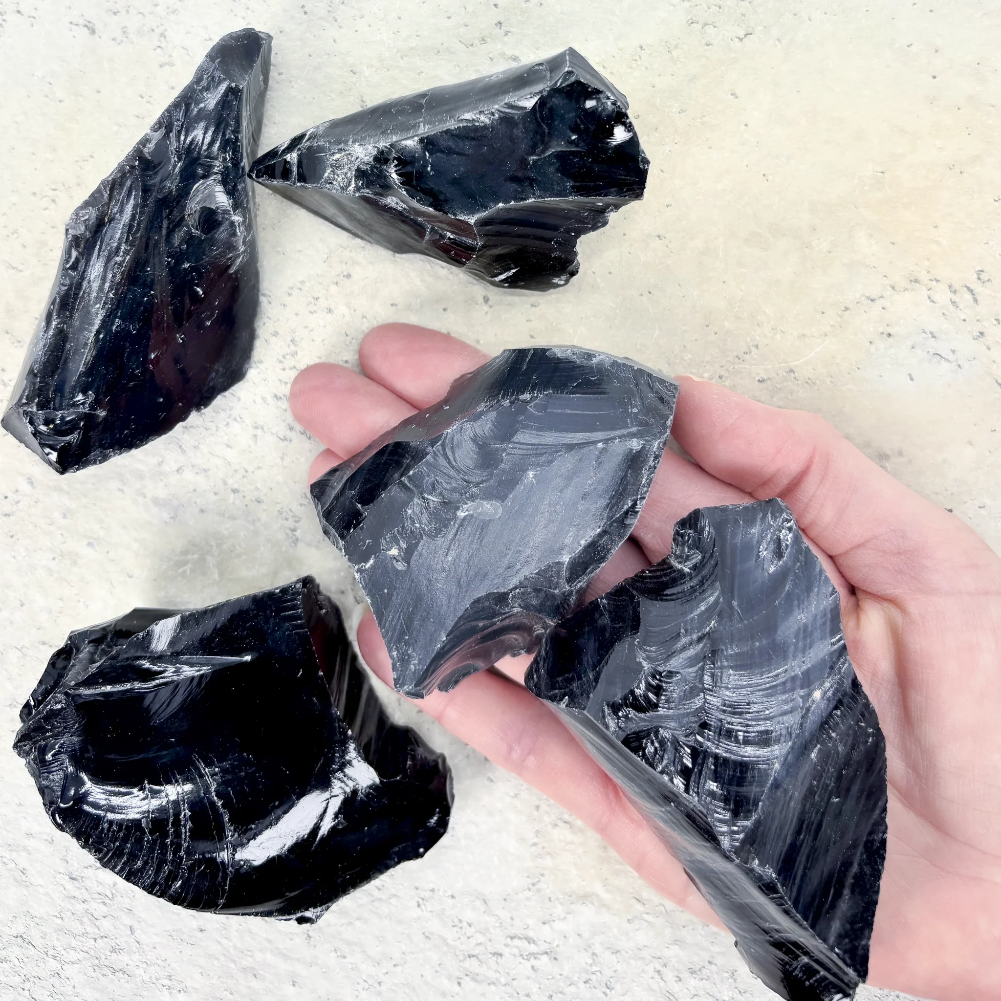 OBSIDIENNE NOIRE BRUTE