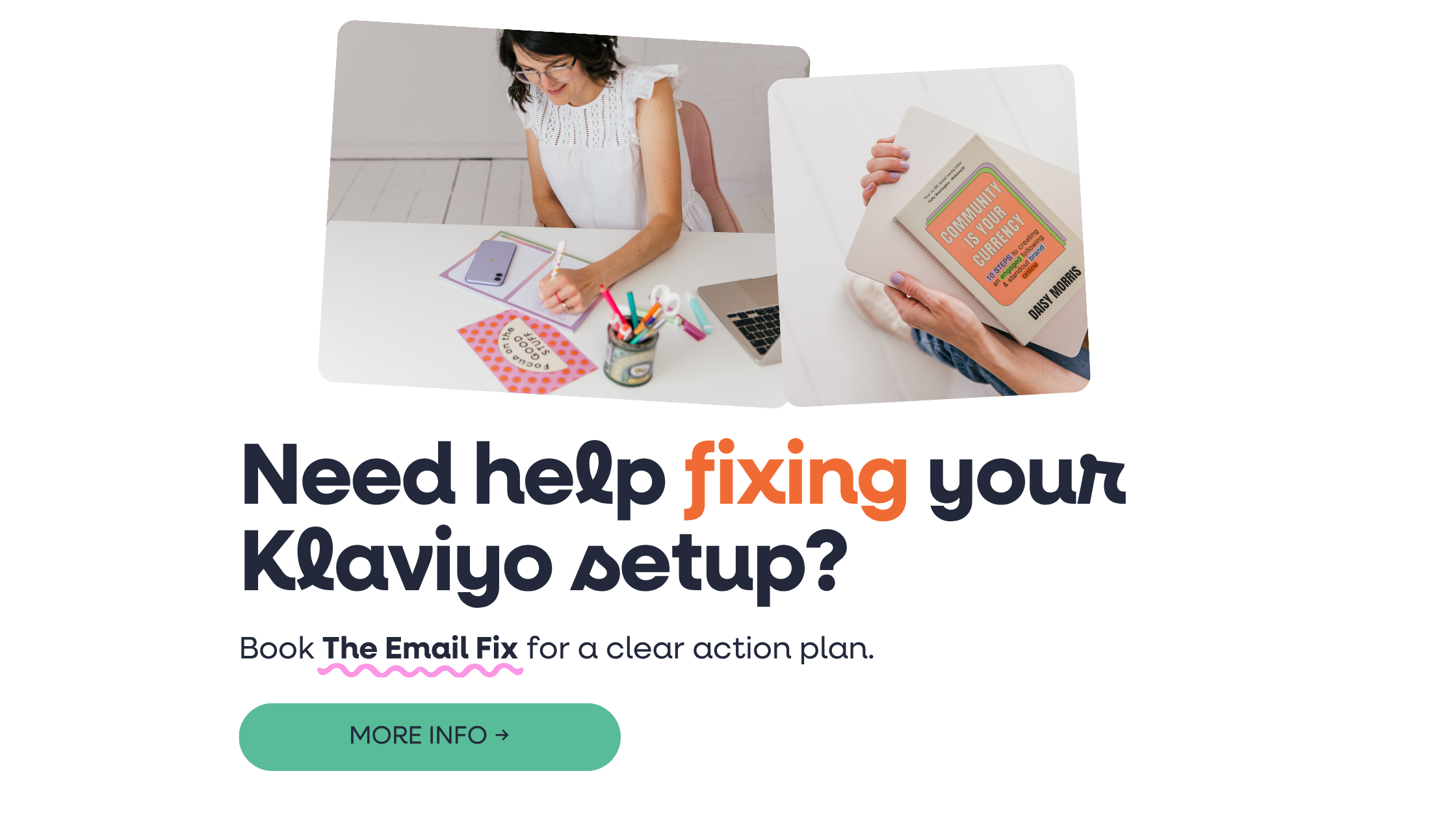 Need help fixing your Klaviyo setup? Book The Email Fix for a clear action plan.