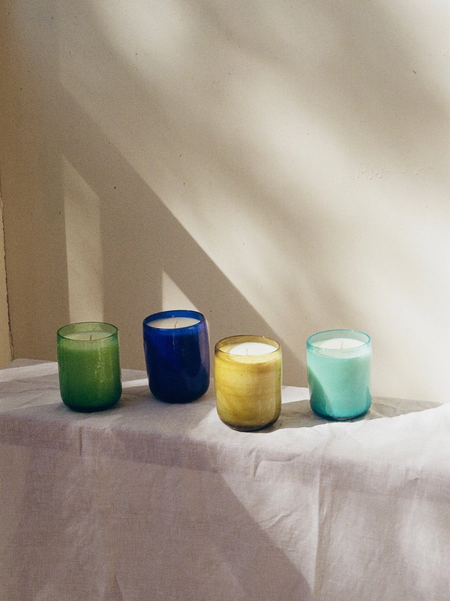 NEW DROP 🕯️✨ Our hand-crafted candle collection is now live!

In our mission to preserve the ancestral art of glassblowing in Herat, Afghanistan, we imagined something luminous. Together with Dutch brand @alora.amsterdam, we&rsquo;ve created a uniqu