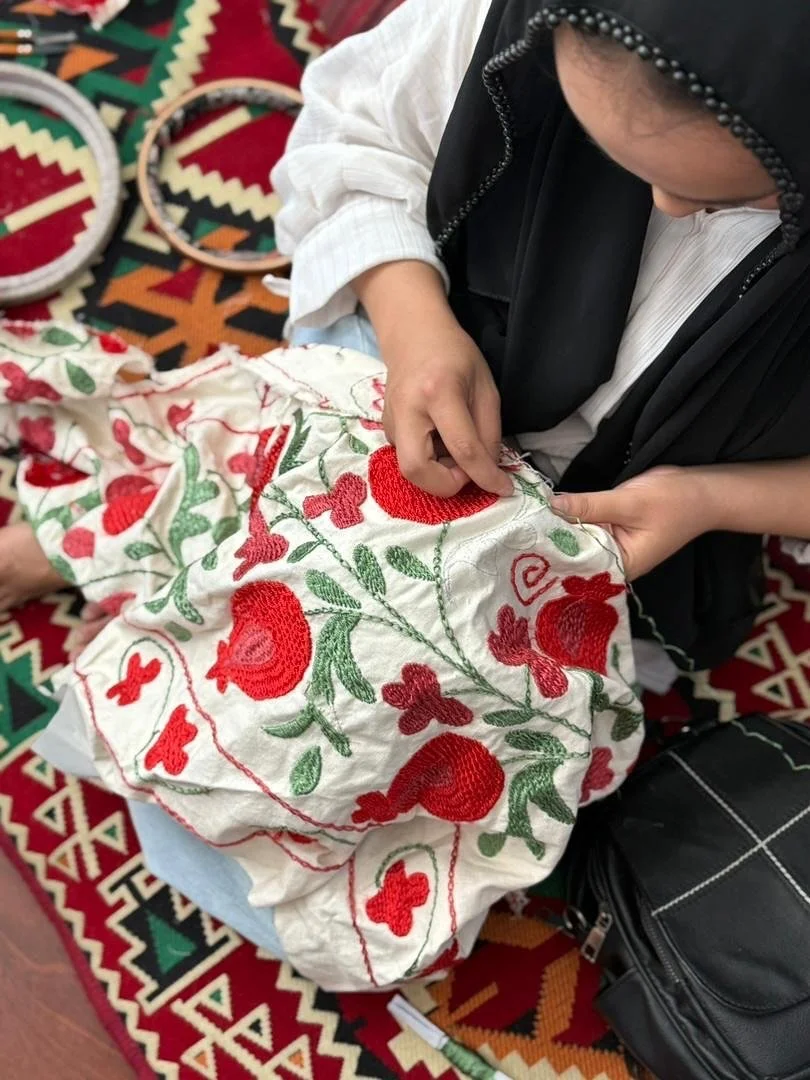 Our recent collaboration with @theworldofzazi brought together vintage suzanis from northern Afghan and the skilled hands of fifteen women in our Kabul workshop to make dreamy coats just in time for the winter season 🧶🧵

Through their craft these w