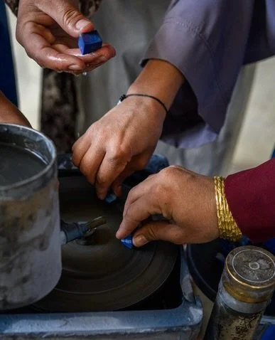 When we dream up new design concepts for our jewelry, we delight in choosing the little details that make each piece a beautiful expression of artisanal skill. 

Sourcing materials is a big part of that process, and we think deeply about the energy a