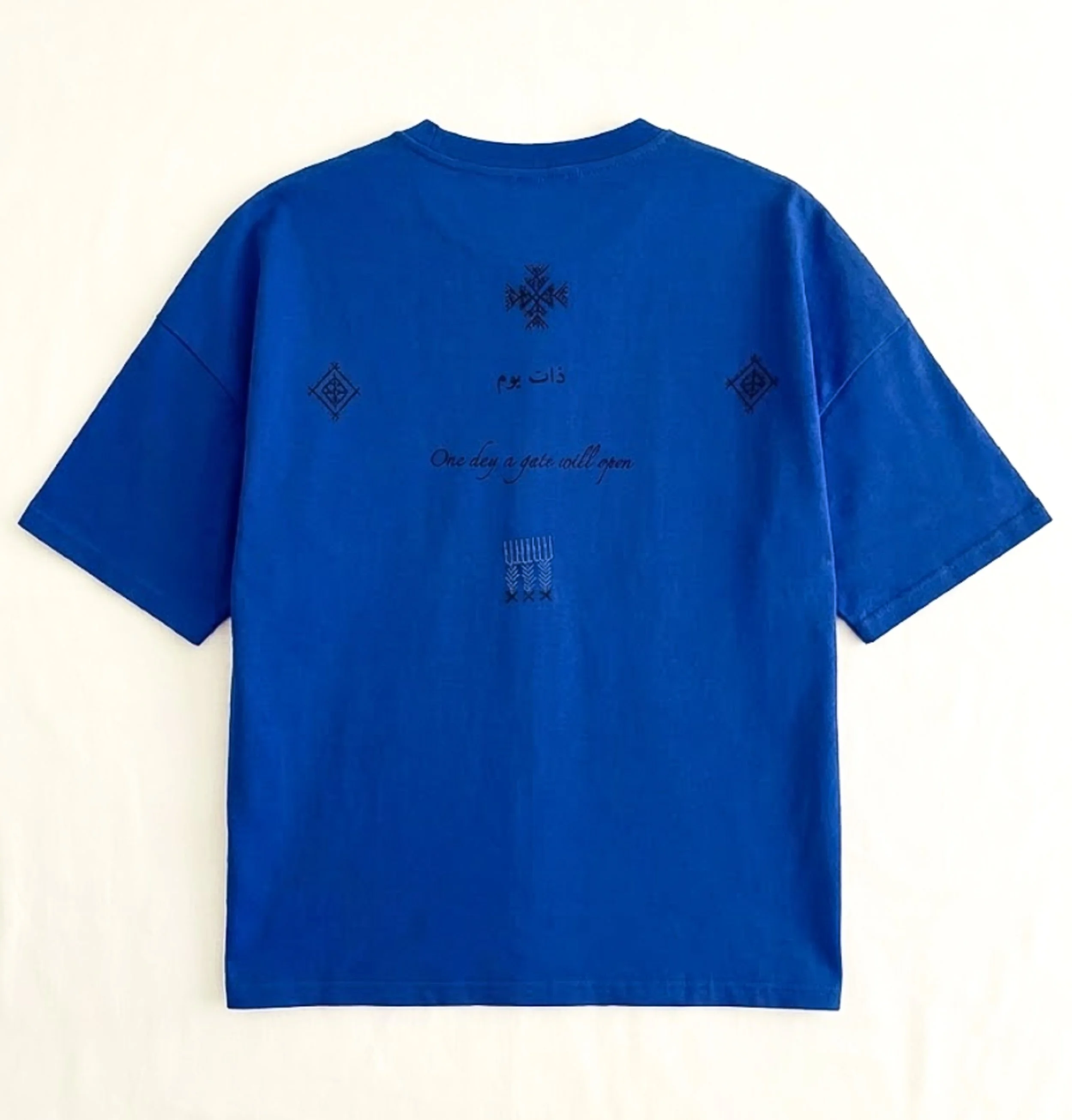 Blue Tatreez Tshirt Back.jpg