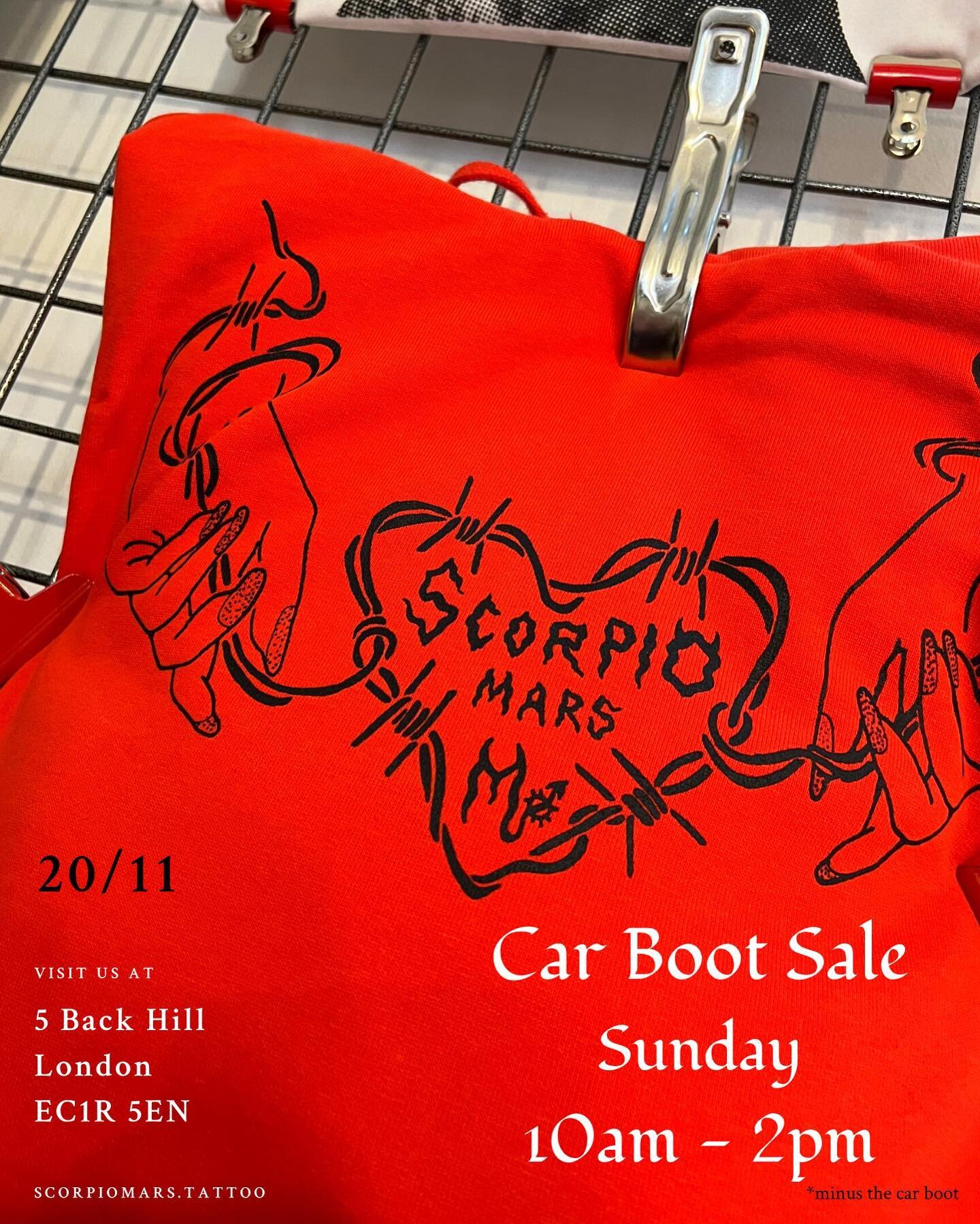 This Sunday at Scorpio Mars 10 - 2pm 🦂❤️
