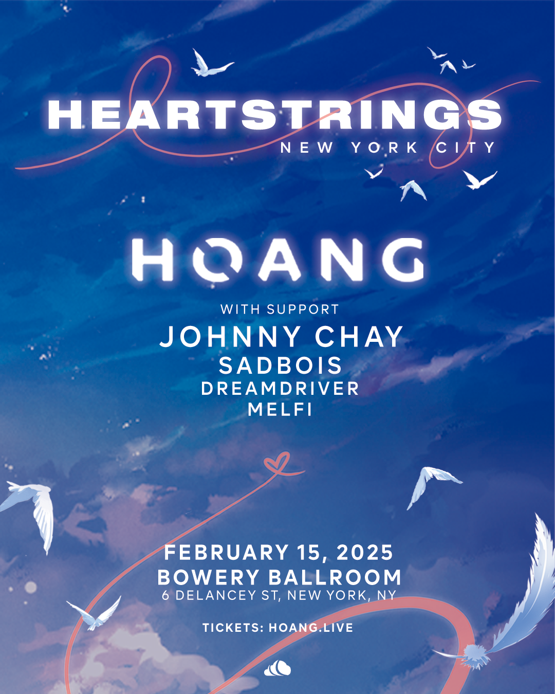 HEARTSTRINGS TOUR @ BOWERY BALLROOM