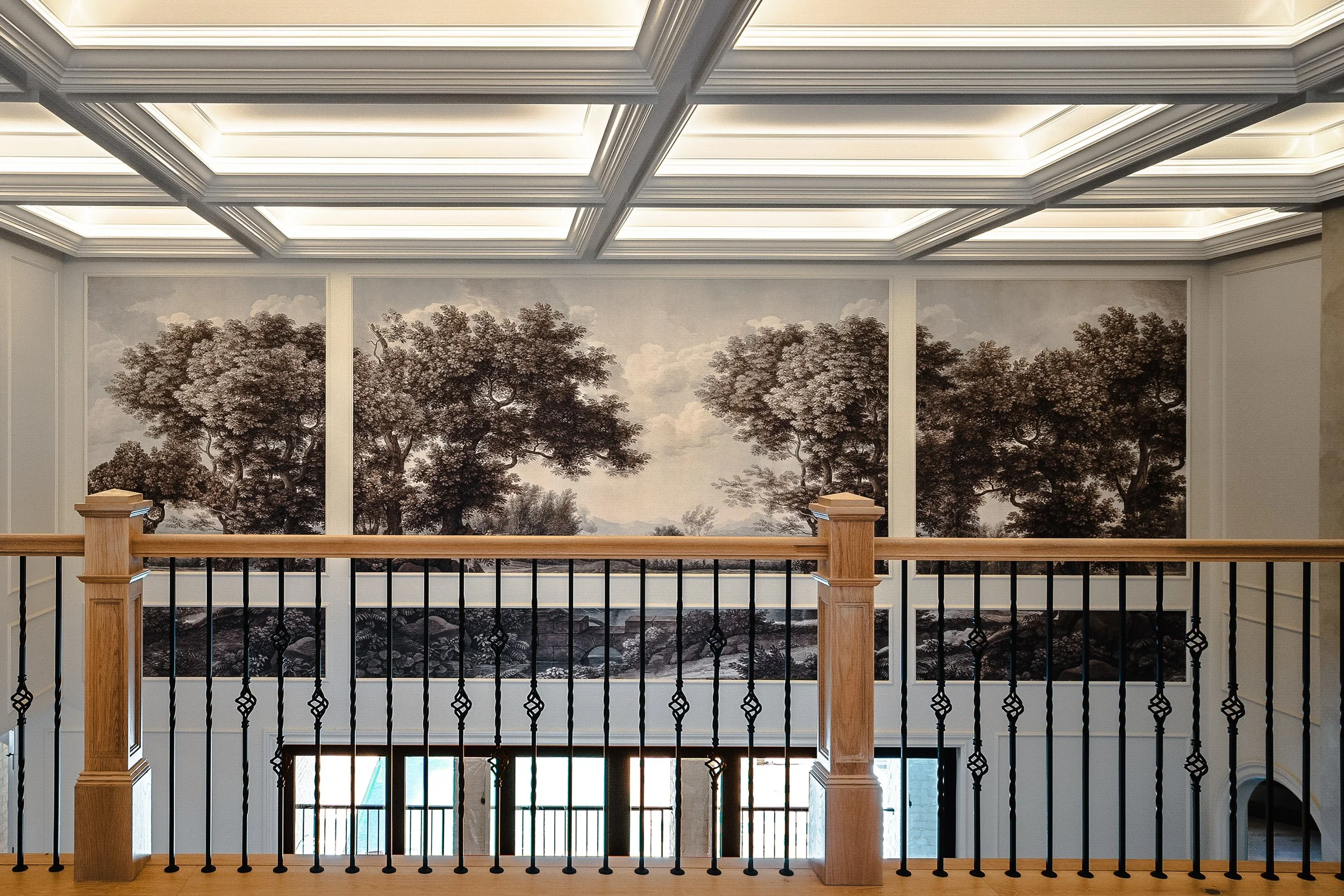 Jones Coffered Ceiling and wallpaper.jpg