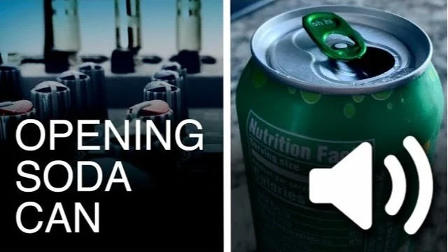 Opening a Soda Can - Sound Effect