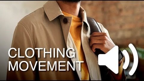 Clothing Movement - Sound Effects