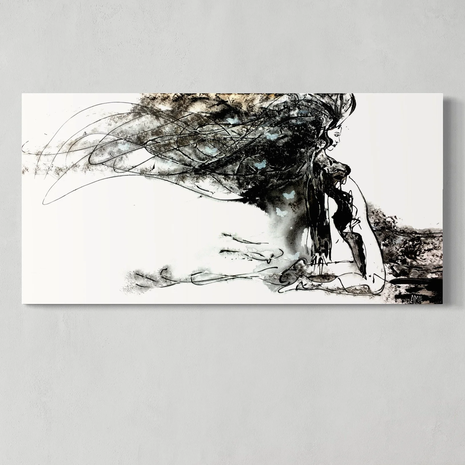 Unbreakable -
Acrylic on canvas - 50 x 100 cm