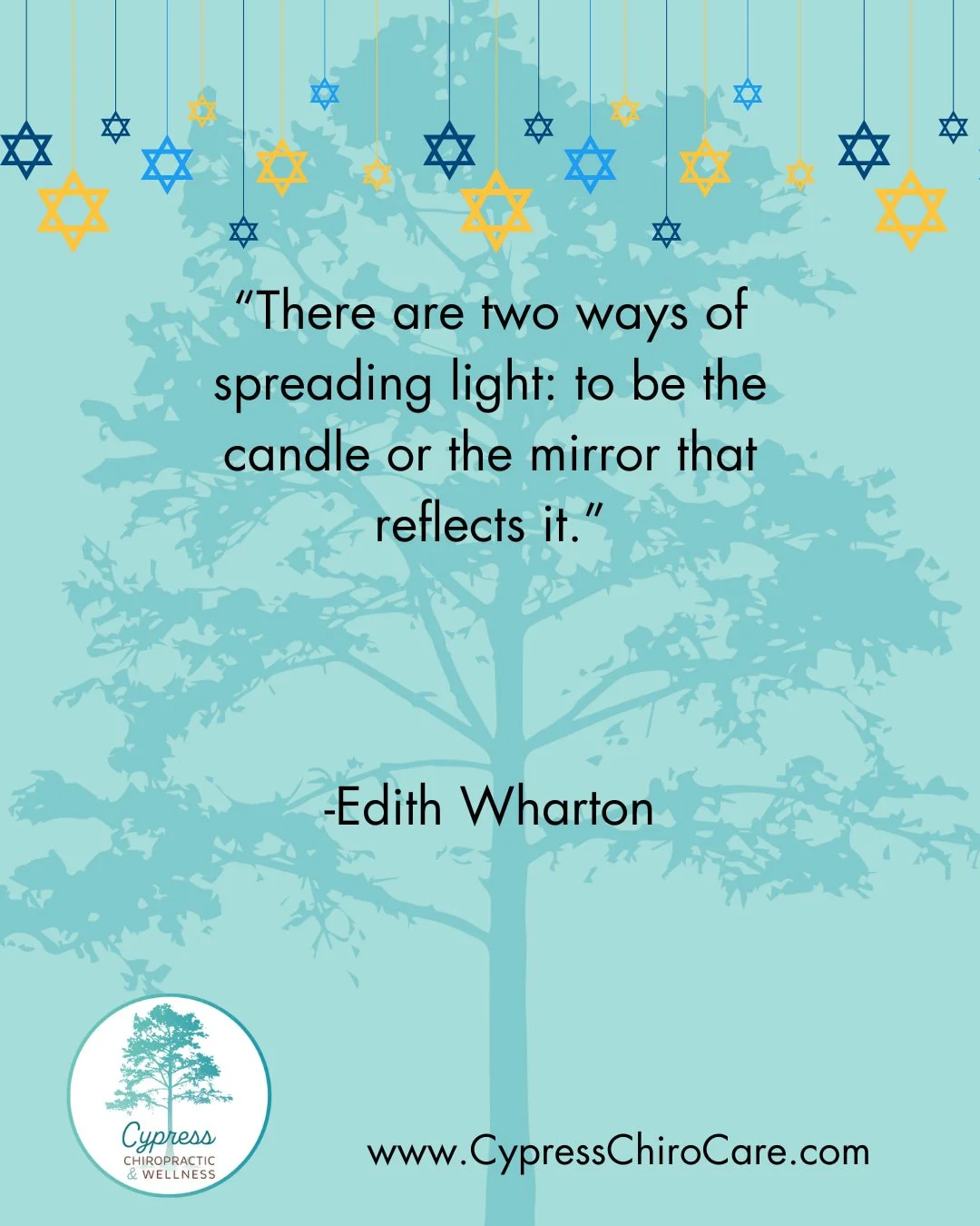 Happy Hanukkah! 

#happyhanukkah #charlestonsc #chiropractorcharleston #charlestonchiropractor