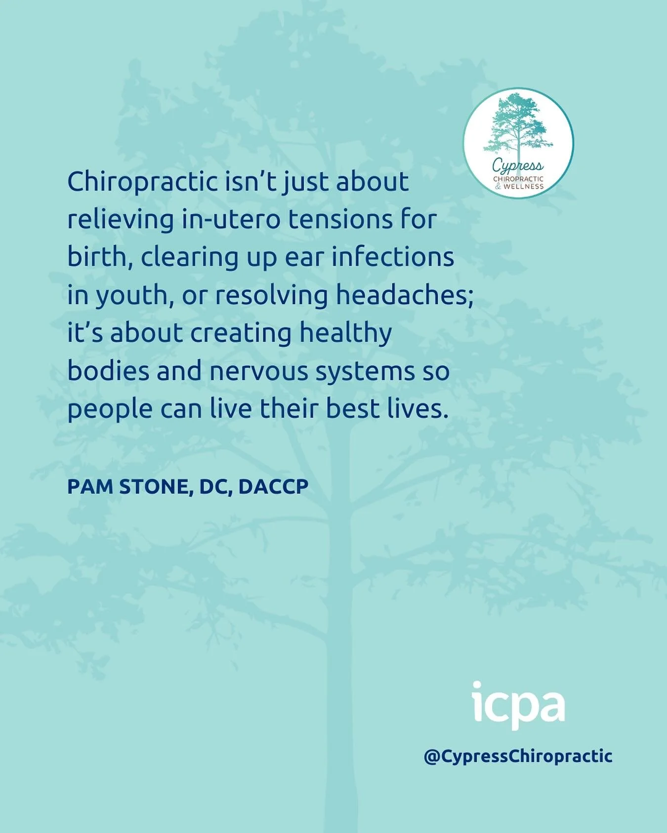 Chiropractic is about creating healthy bodies and nervous system systems so people can live their best lives baby! 💜 🌈