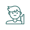 Children, kids, and teens icon
