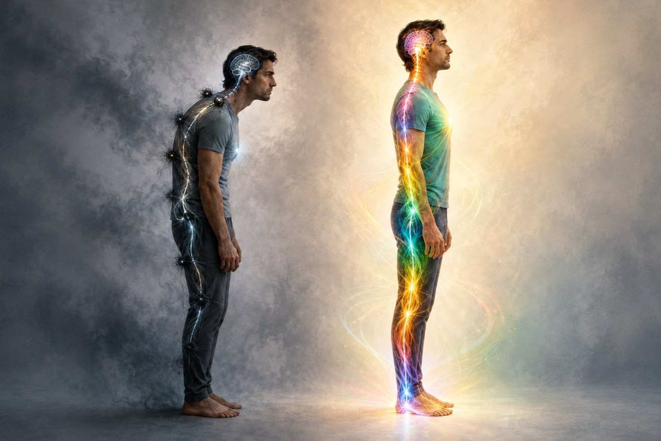 Poor Posture vs. Good Posture