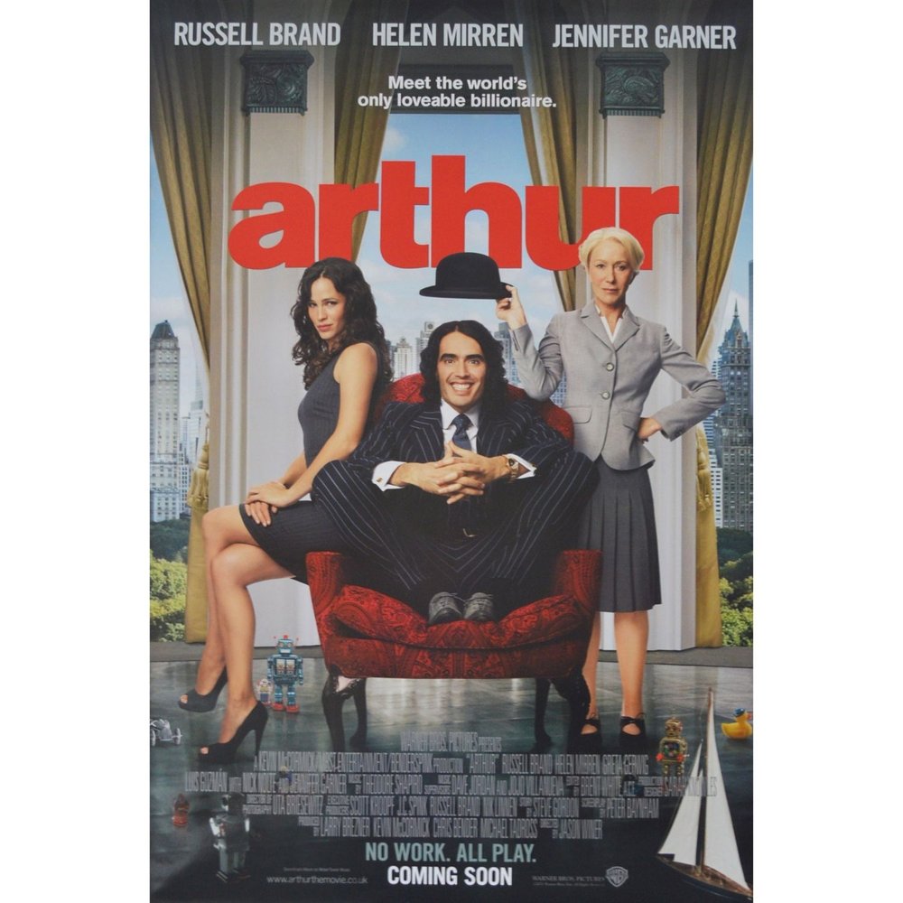 Arthur (2011) One Sheet 27 x 40 - Original Movie Posters - The