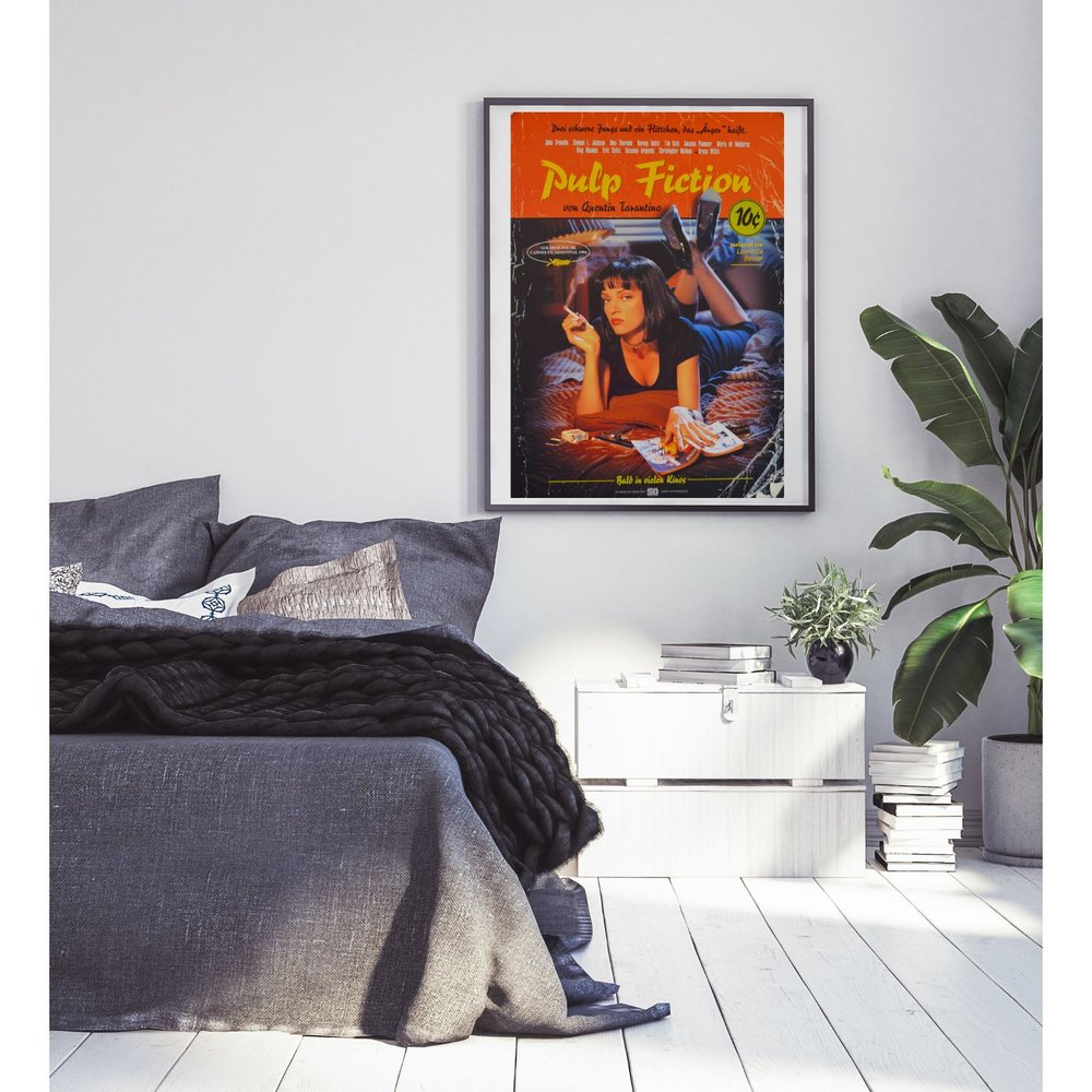 Pulp Fiction Original 1994 German A1 Movie Poster - Posteritati Movie  Poster Gallery