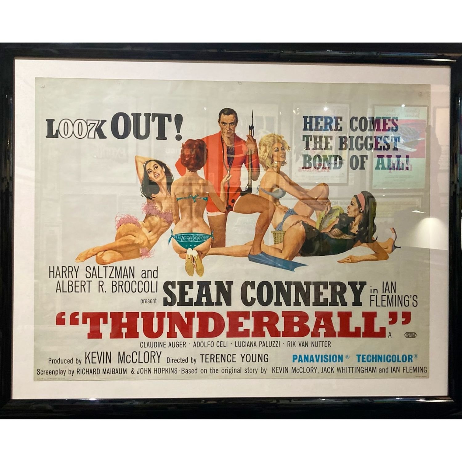 Thunderball rare authentic vintage movie poster - The Tordoff Gallery UK.jpg