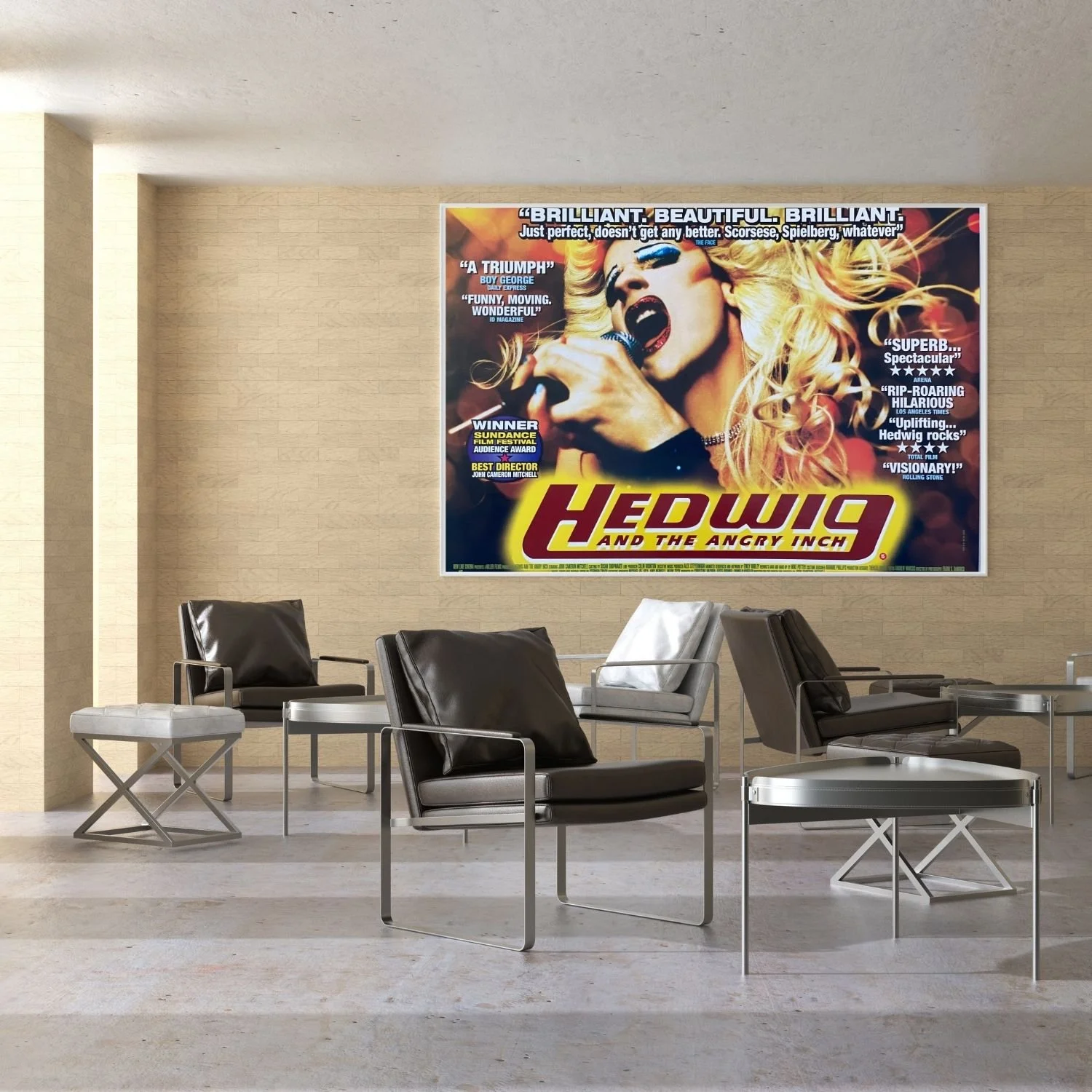 Hedwig And The Angry Inch 2001 - Quad - Mock up - Film Poster - Mock Up - Tordoff Gallery - Harrogate - UK.jpg