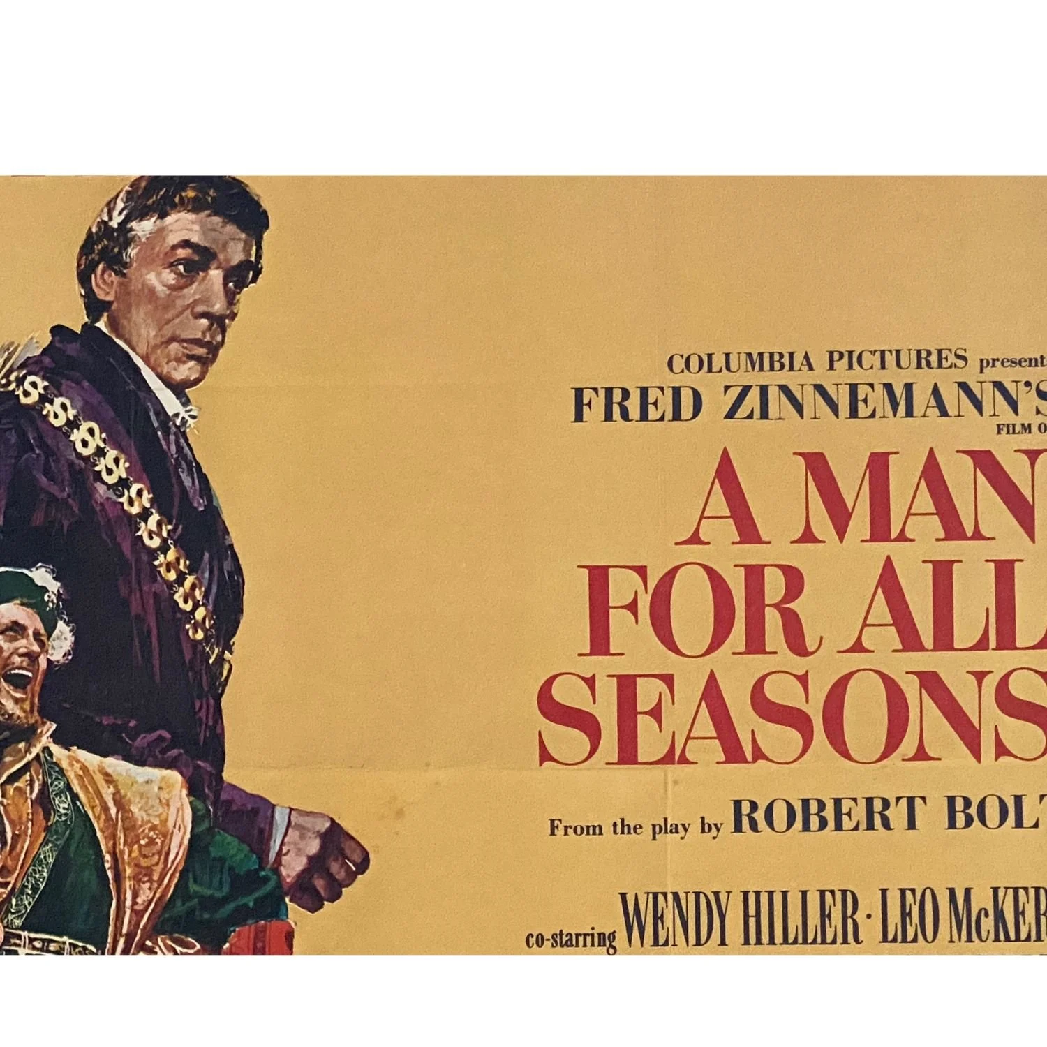 A Man For All Seasons 1966 - Quad - Film Poster - Close Up - Tordoff Gallery - Harrogate - UK.jpg