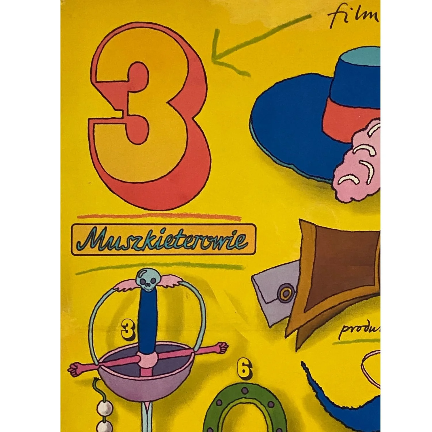 The Three Musketeers - Polish One Sheet - Close Up - Tordoff Gallery - Harrogate - UK.jpg