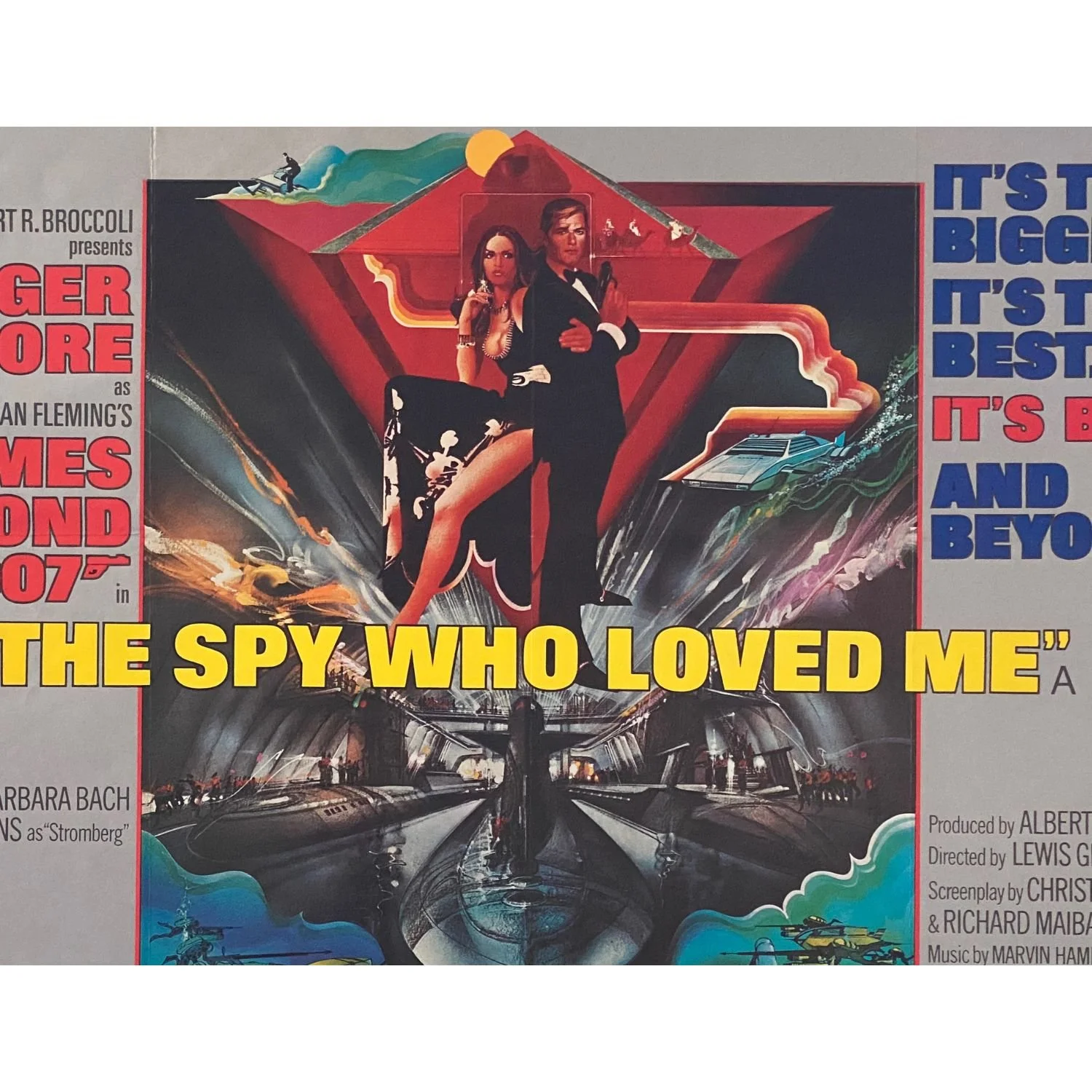 The Spy Who Loved Me 1977 - Quad - Film Poster - Close Up - Tordoff Gallery - Harrogate - UK.jpg