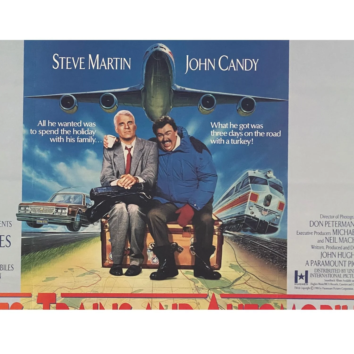 Plans,Trains And Automobiles 1987 - Quad - Film Poster - Close Up - Tordoff Gallery - Harrogate - UK.jpg