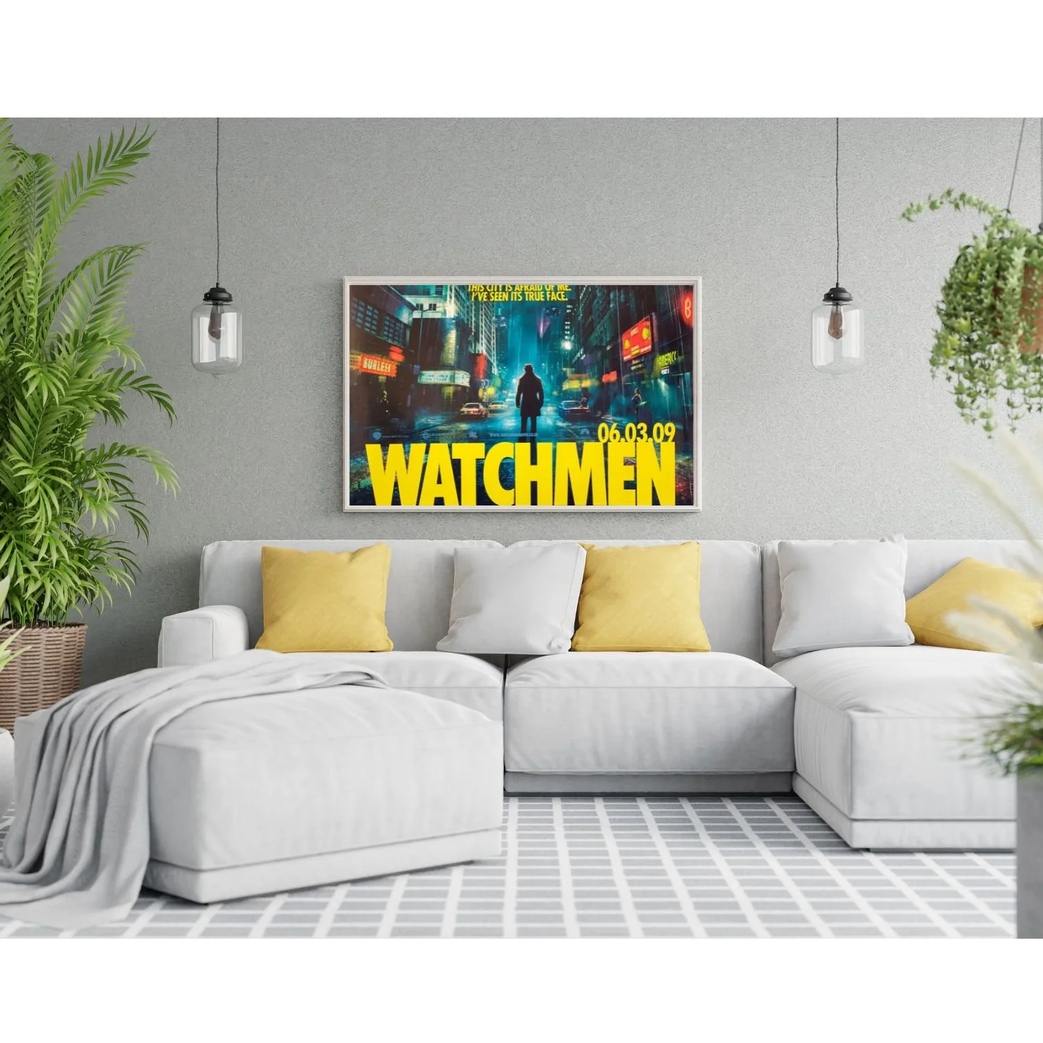 Watchmen 2009 Advance - UK Quad - Film Poster - Mock Up - Tordoff Gallery - Harrogate - UK.jpg