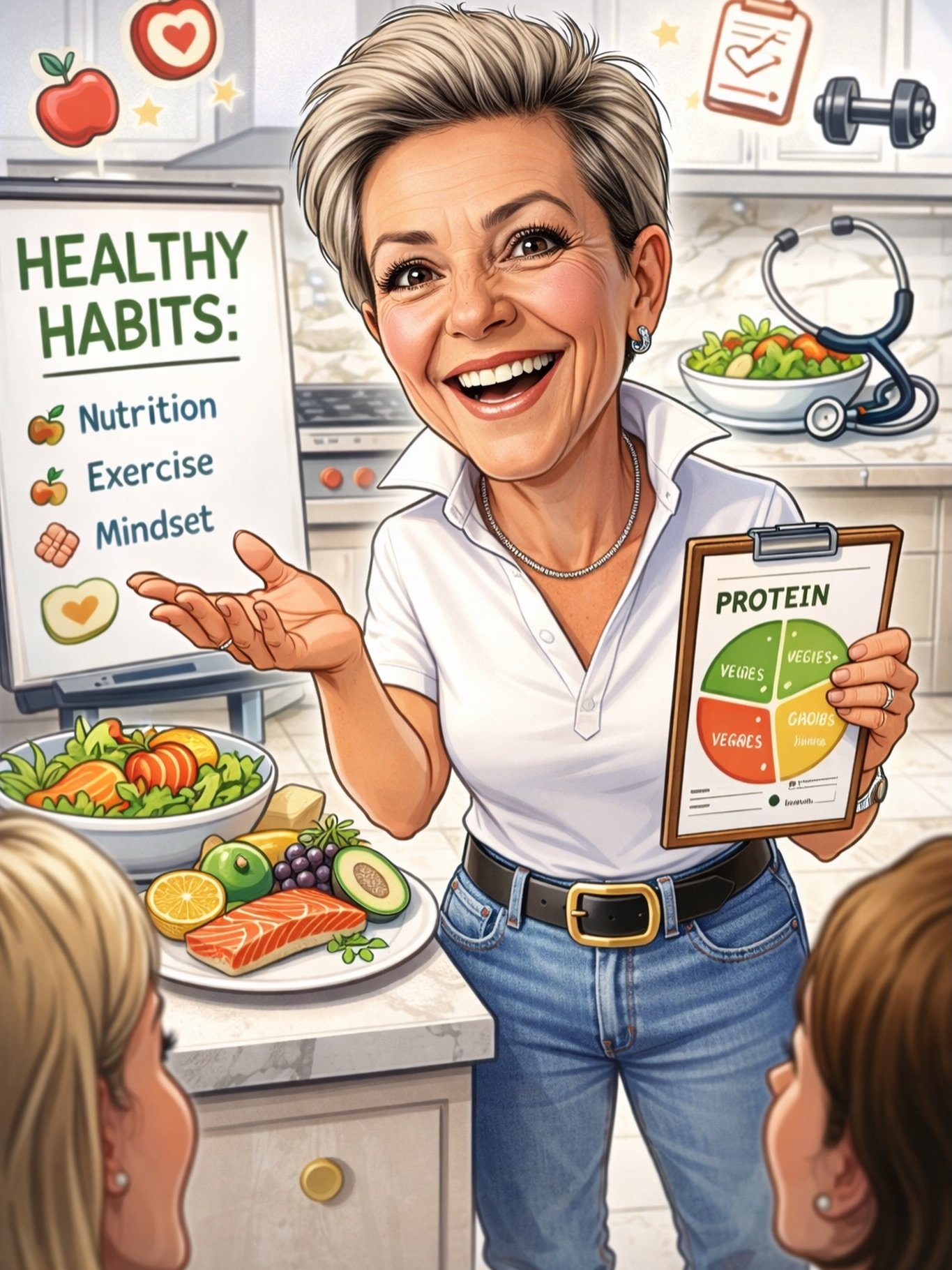 Love this! AI generated! What do you think did it capture me!
Let me know in the comments. 

Love ya