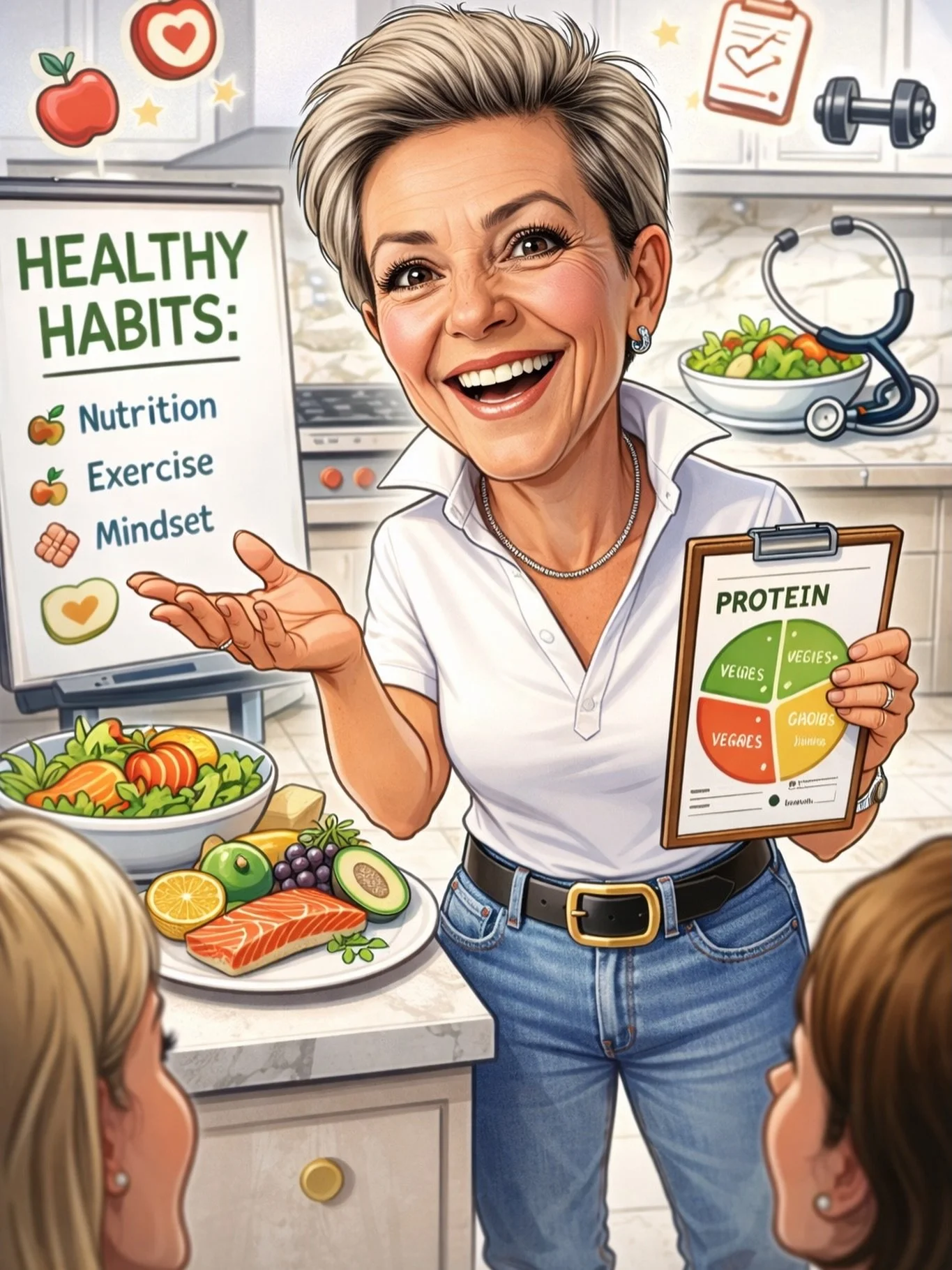 Love this! AI generated! What do you think did it capture me!
Let me know in the comments. 

Love ya