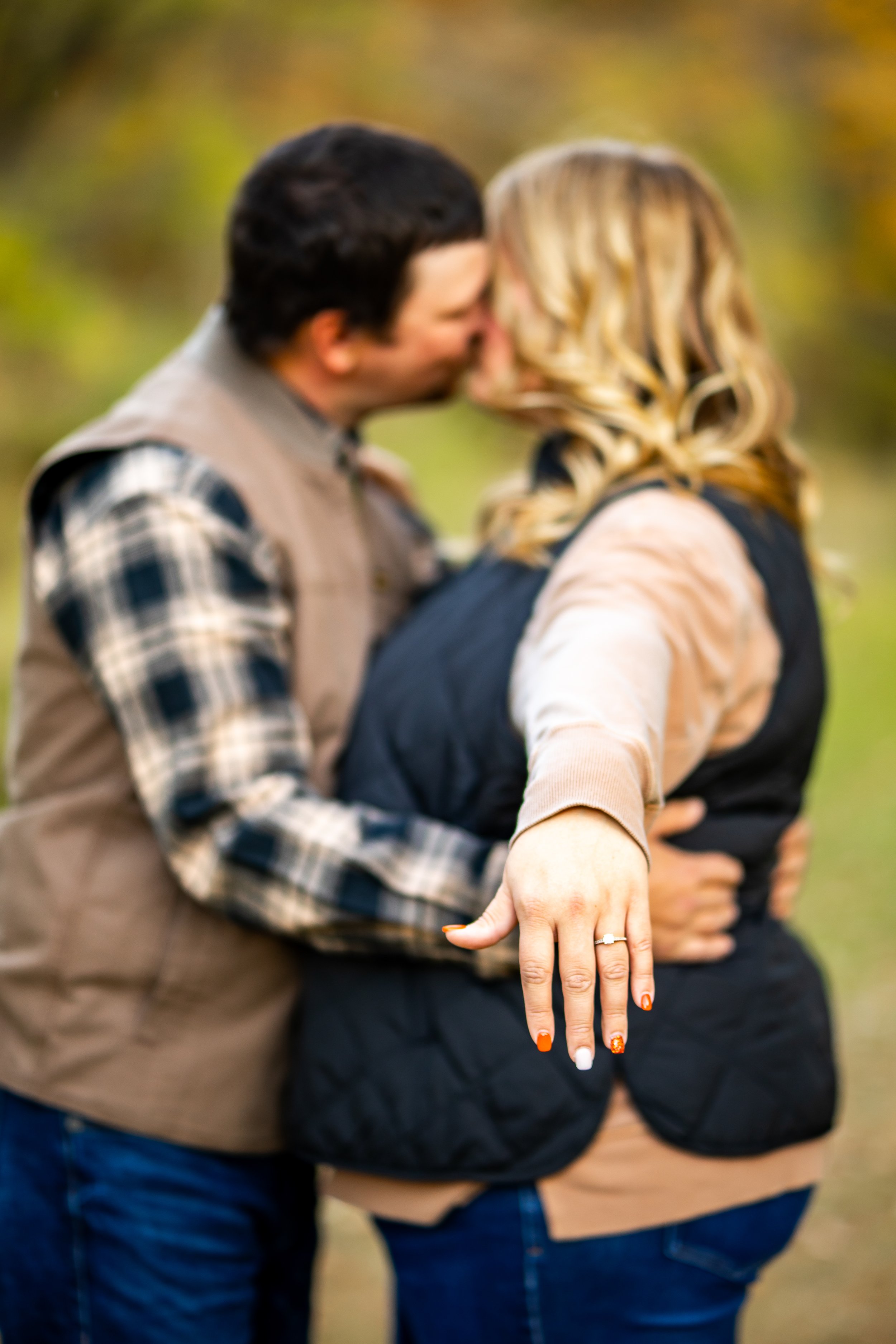 Iowa Engagement Portraits