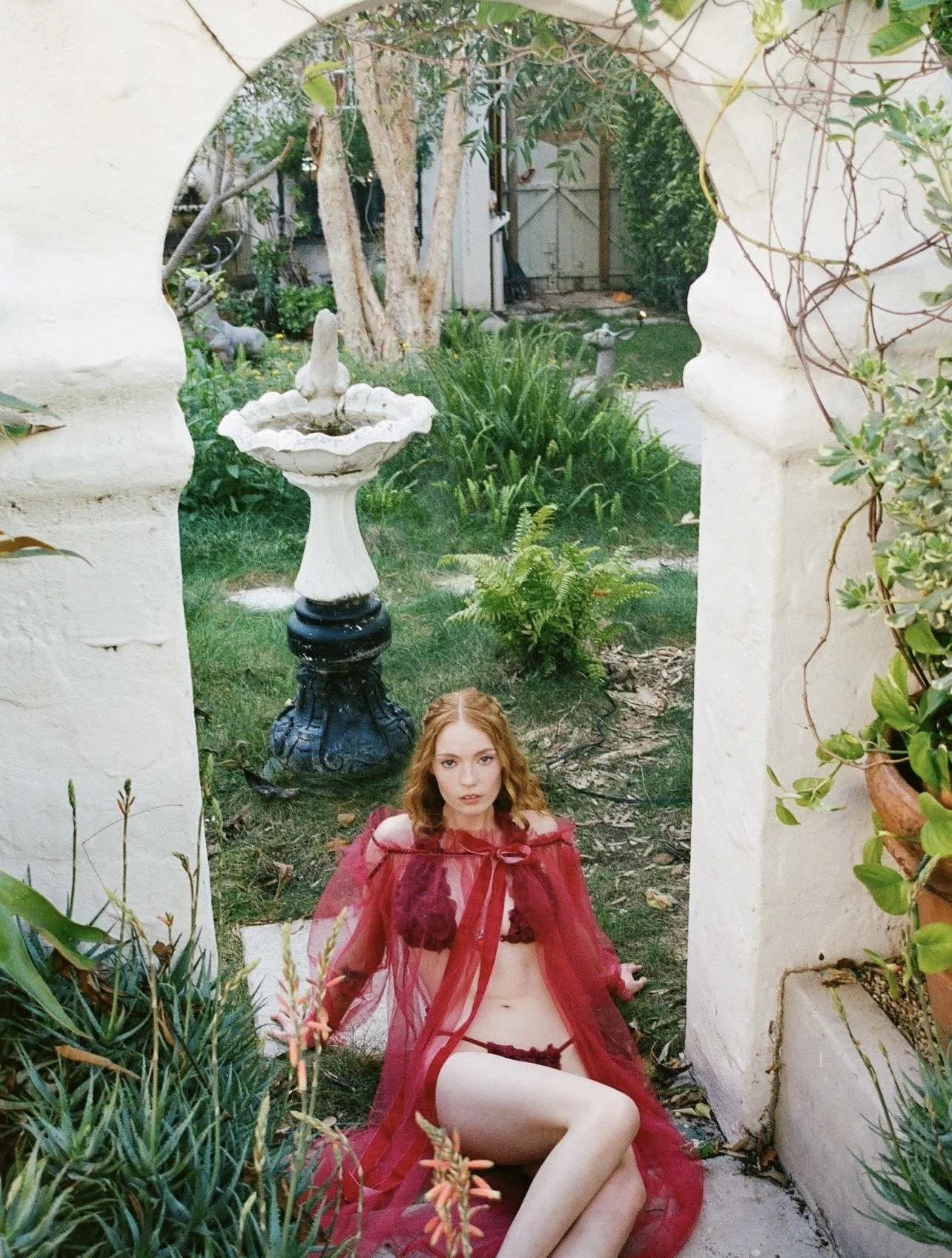 Garden Photoshoot at House of Faun