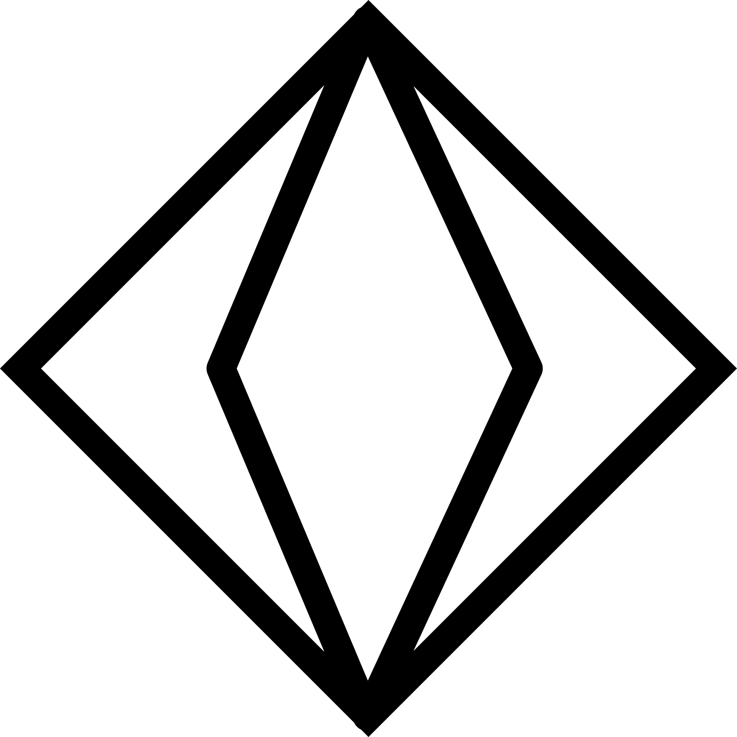 Wireframe 3D model of a cube with grid lines on a black background.