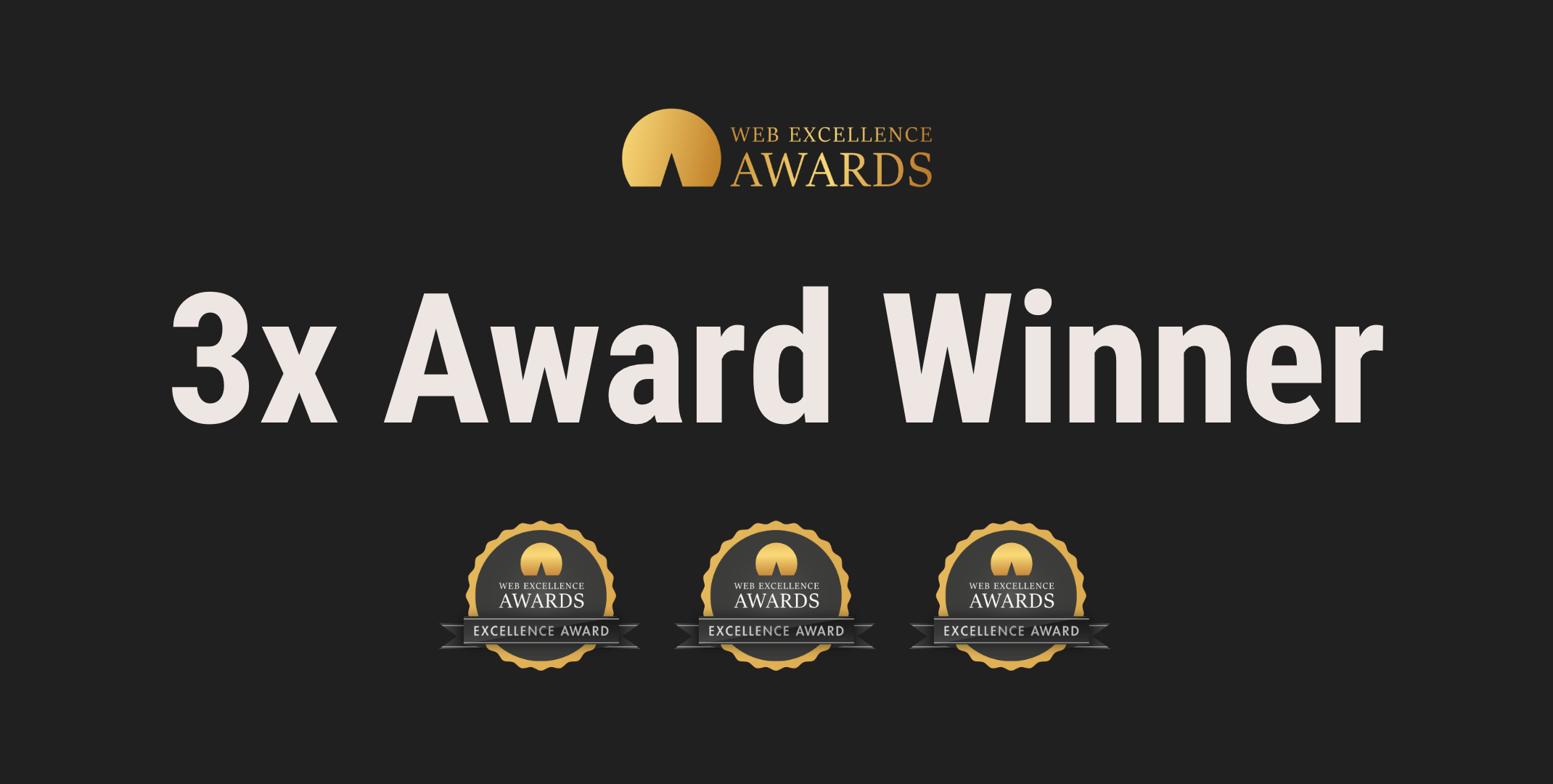 Web Excellence Award Winners