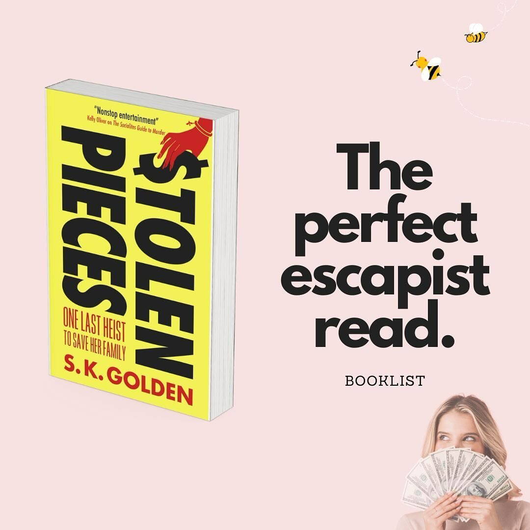 The booklist review for Stolen Pieces is up on their website! It should be out in print tomorrow. Check out booklist.com for the full review. Thank you, Booklist!

&ldquo;A sort of sexier, more violent Ocean&rsquo;s Eleven &hellip; Blood and gore, wh