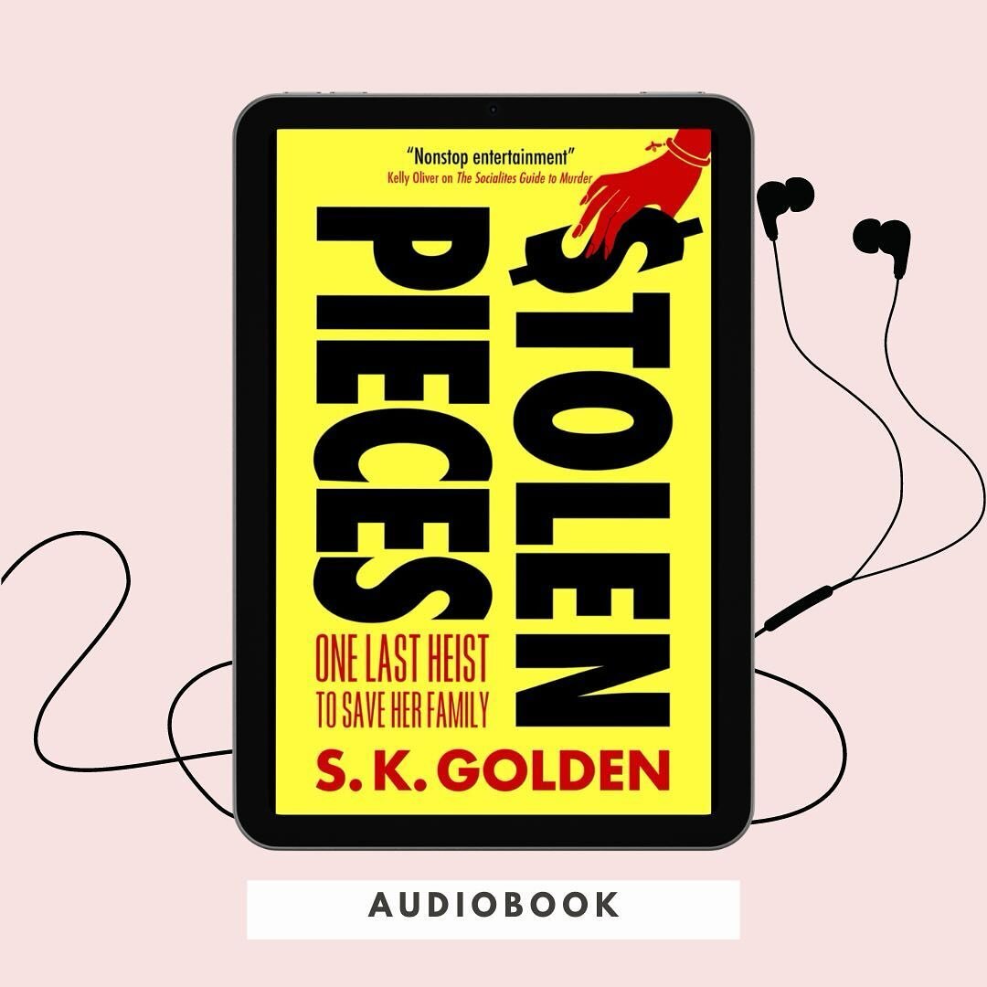 I&rsquo;m so pleased to share that Stolen Pieces will be available as an audio book thanks to @dreamscape_media and the fantastic Amara Jasper! It&rsquo;s available now for preorder and will be released on May 7th, along side the hardcover and ebook 