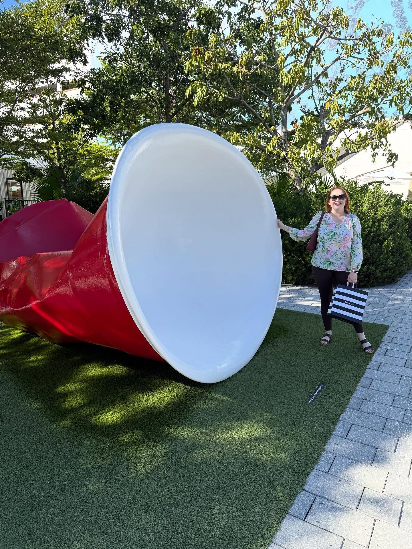 Something about this sculpture of a discarded, disposable cup really spoke to me.
On an unrelated note: today is my birthday.