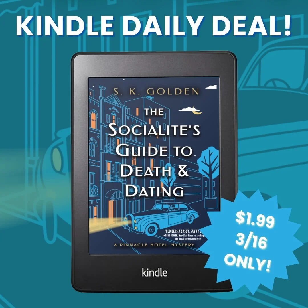 The Socialite&rsquo;s Guide to Death and Dating is a kindle daily deal today only! @stonesongnyc @crookedlanebooks