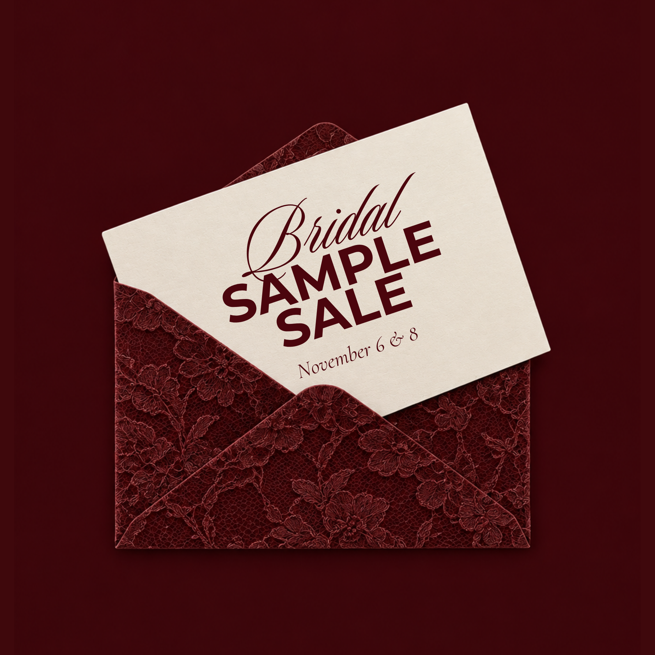 Bridal Sample Sale