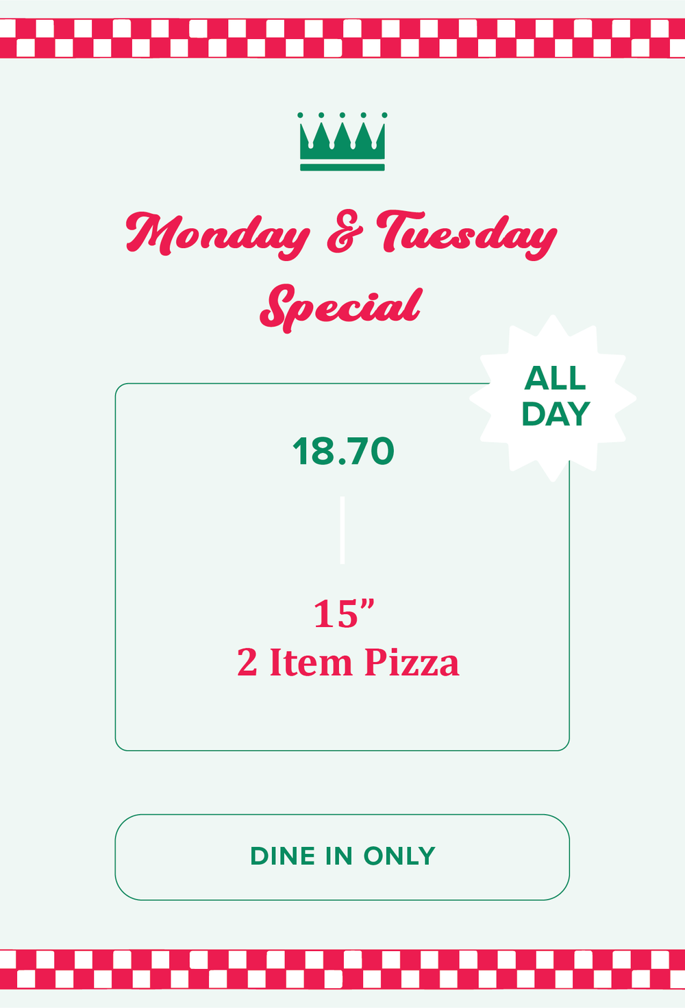 View Our Menu — Davenports Pizza Palace