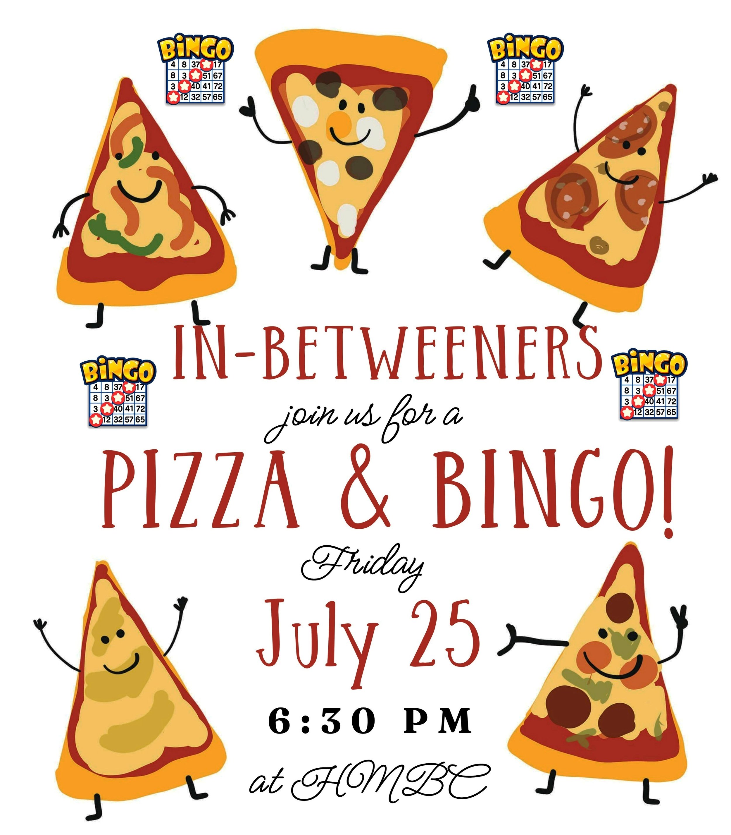 In-Betweeners: Pizza & BINGO