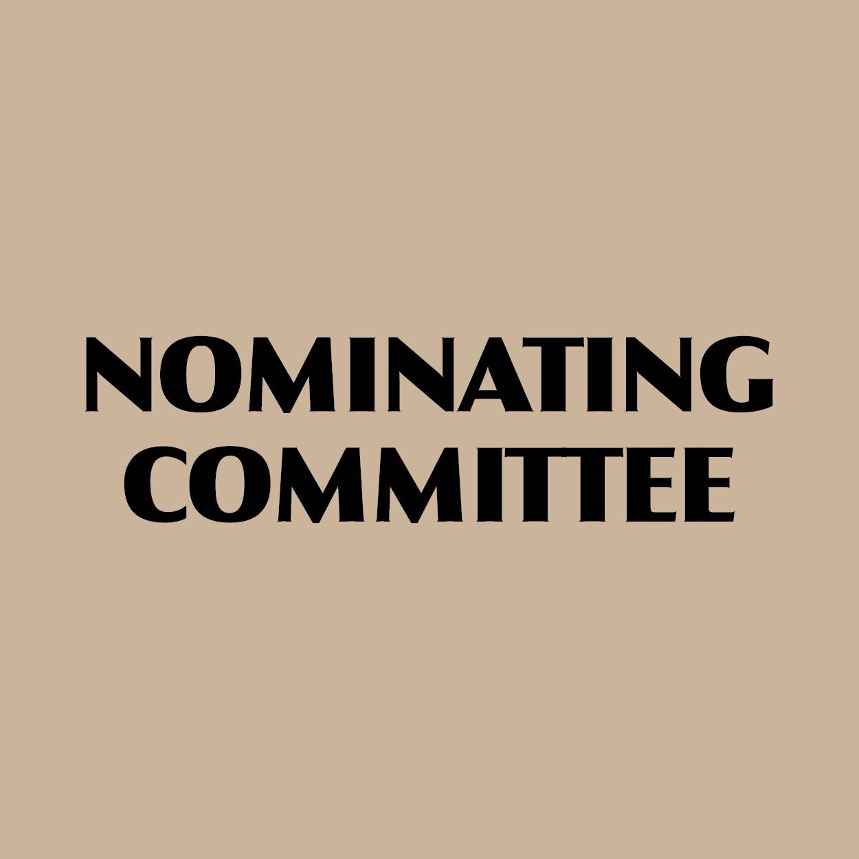 Nominating Committee Planning Session #2
