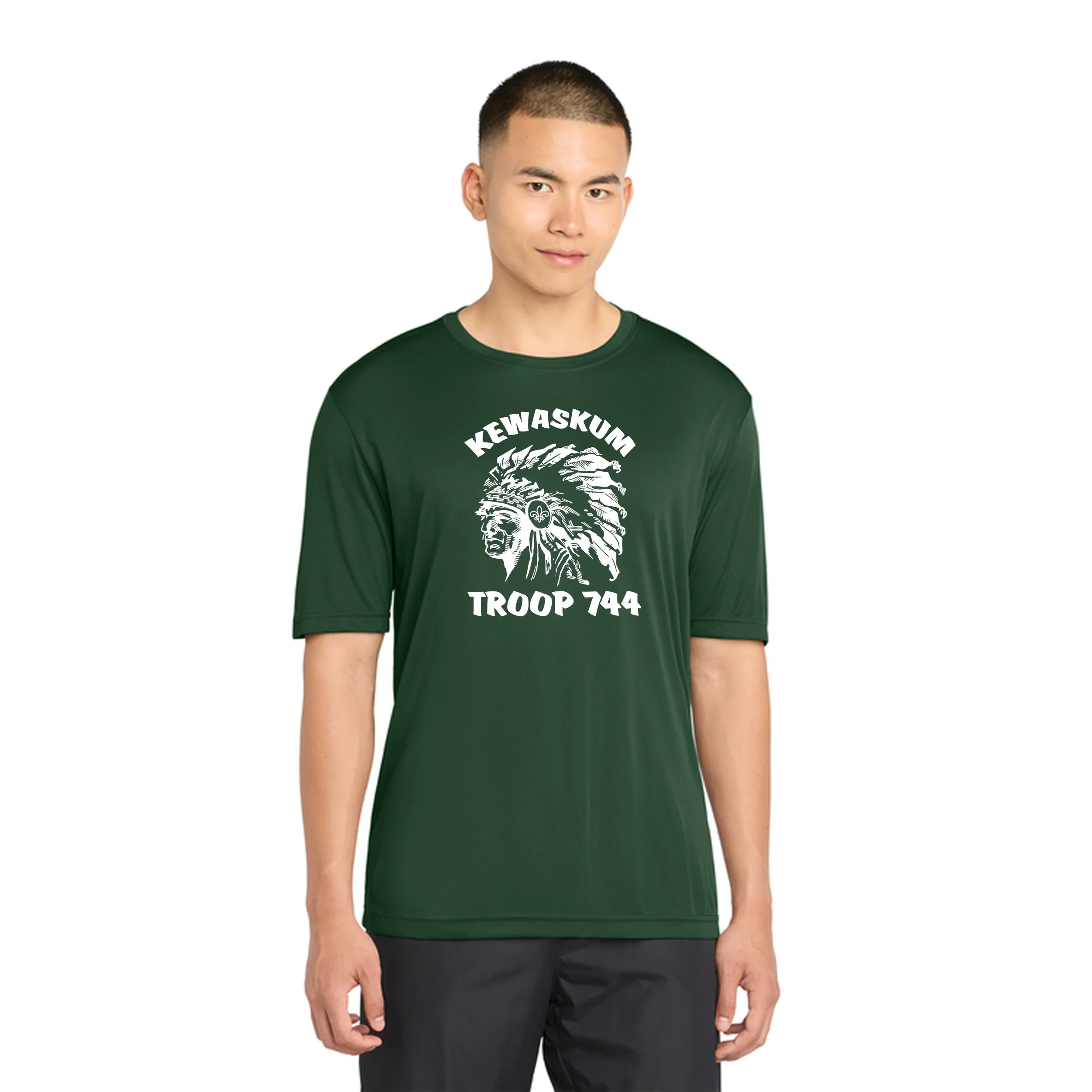 ST350 Sport-Tek® PosiCharge® Competitor™ Tee   FOREST GREEN  (TROOP 744)