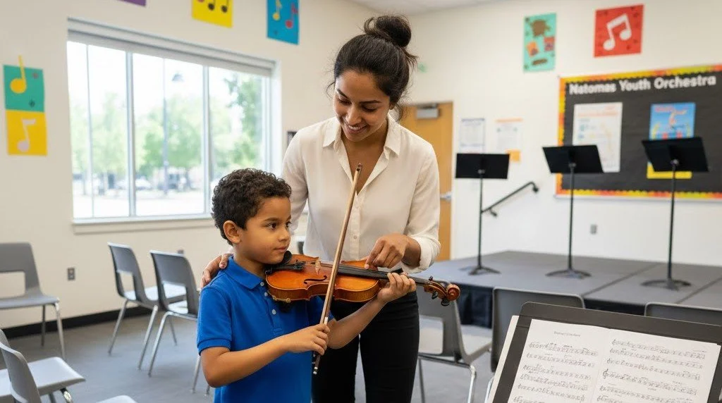 Starting Violin Lessons for Kids in Natomas